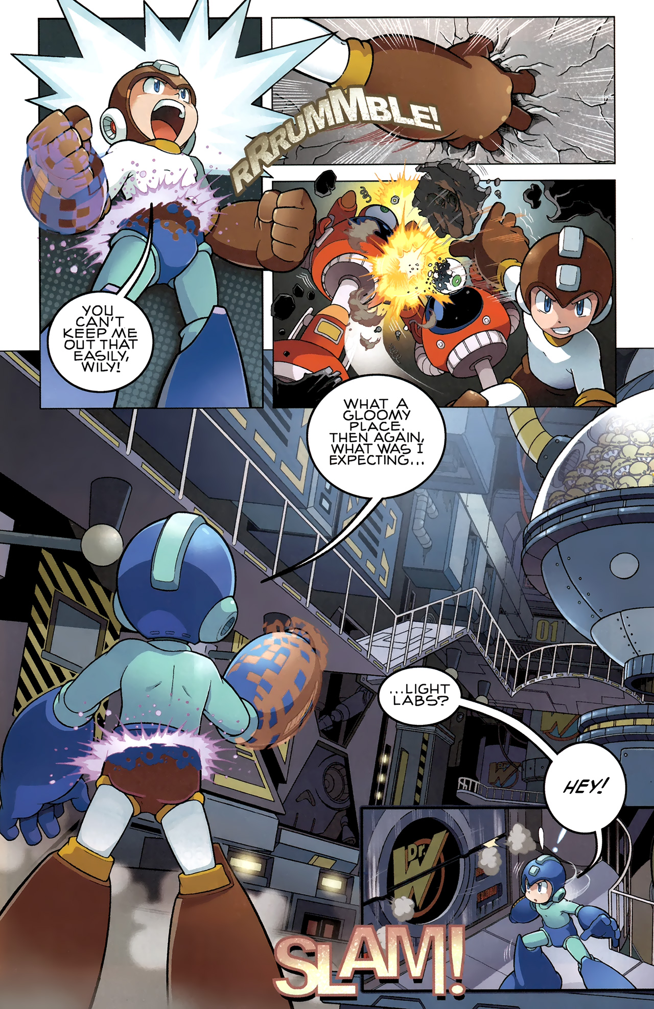 Read online Mega Man comic -  Issue #1 - 4