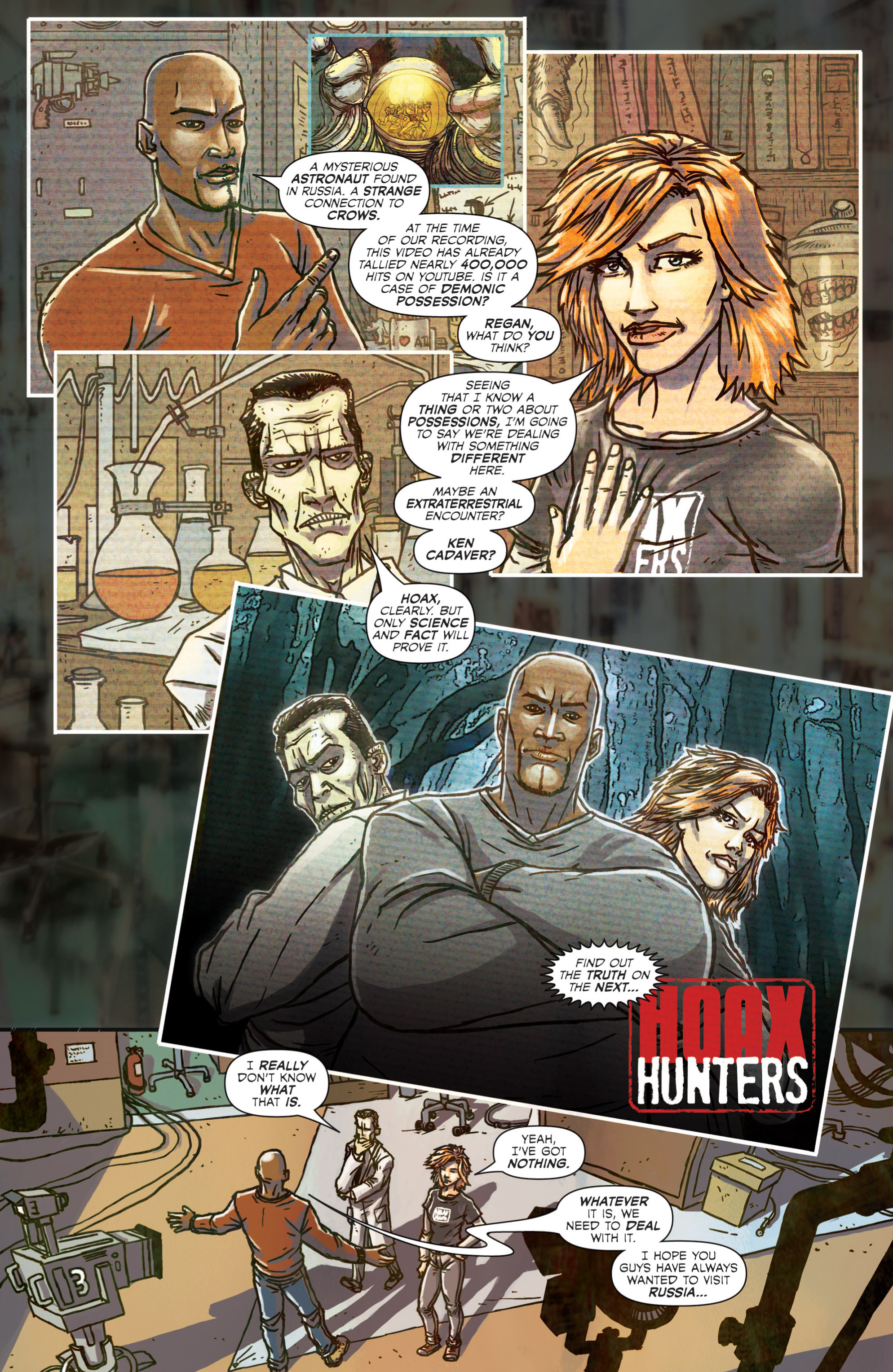 Read online Hoax Hunters (2012) comic -  Issue # TPB 1 - 7