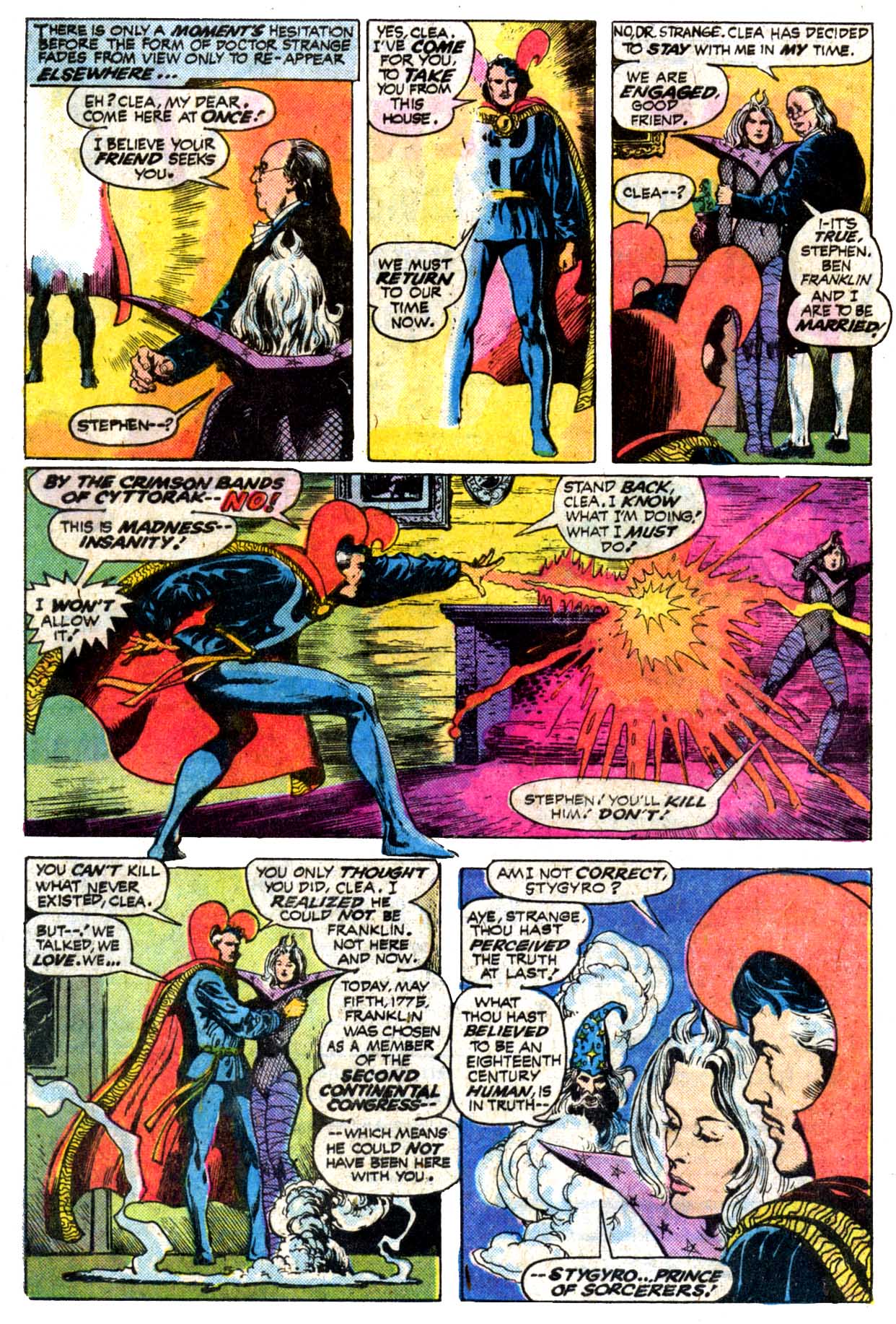 Read online Doctor Strange (1974) comic -  Issue #19 - 7