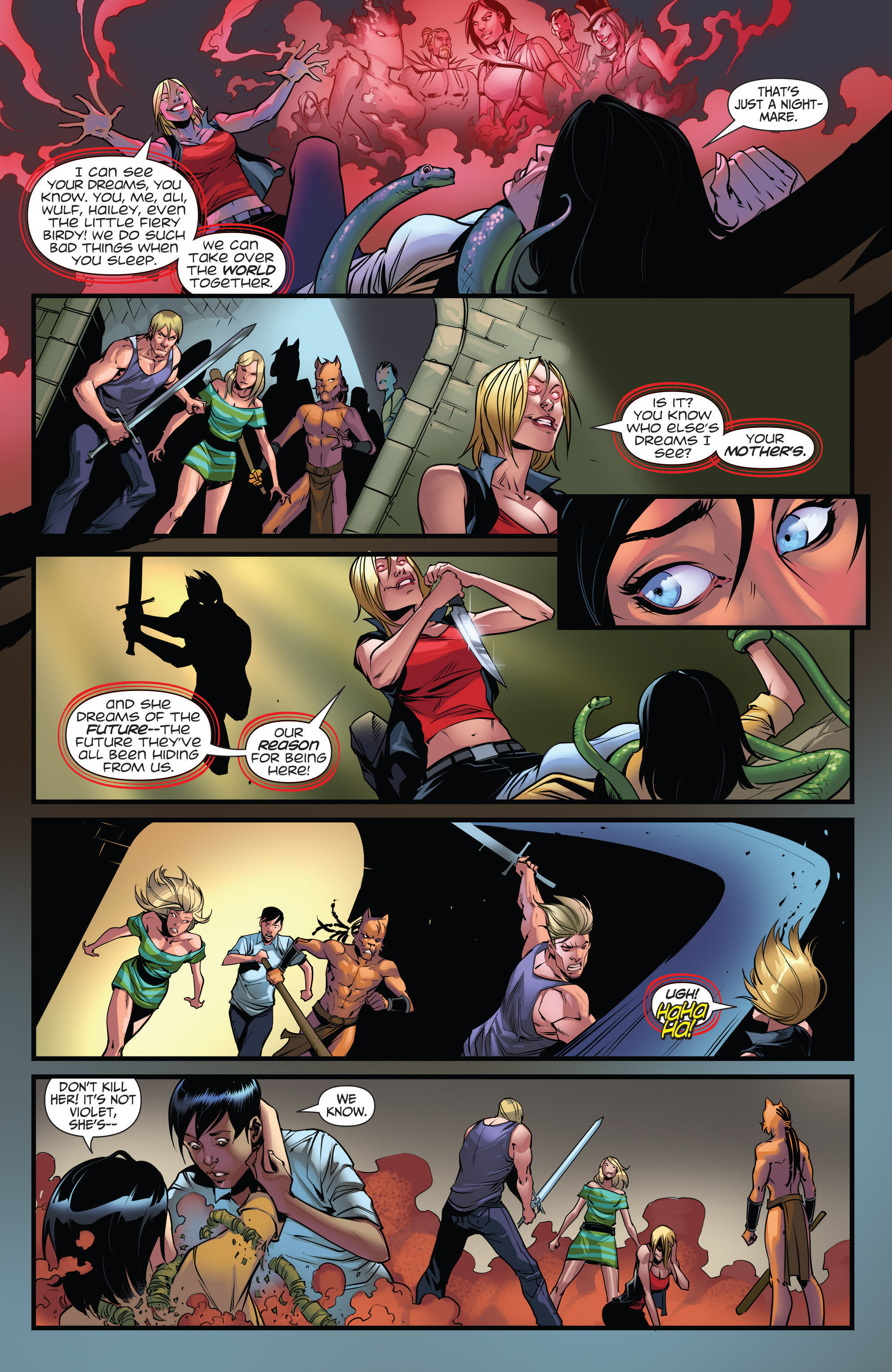 Read online Grimm Fairy Tales: Arcane Acre comic -  Issue # TPB 2 - 116