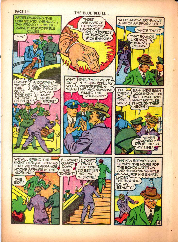 Read online The Blue Beetle comic -  Issue #10 - 16