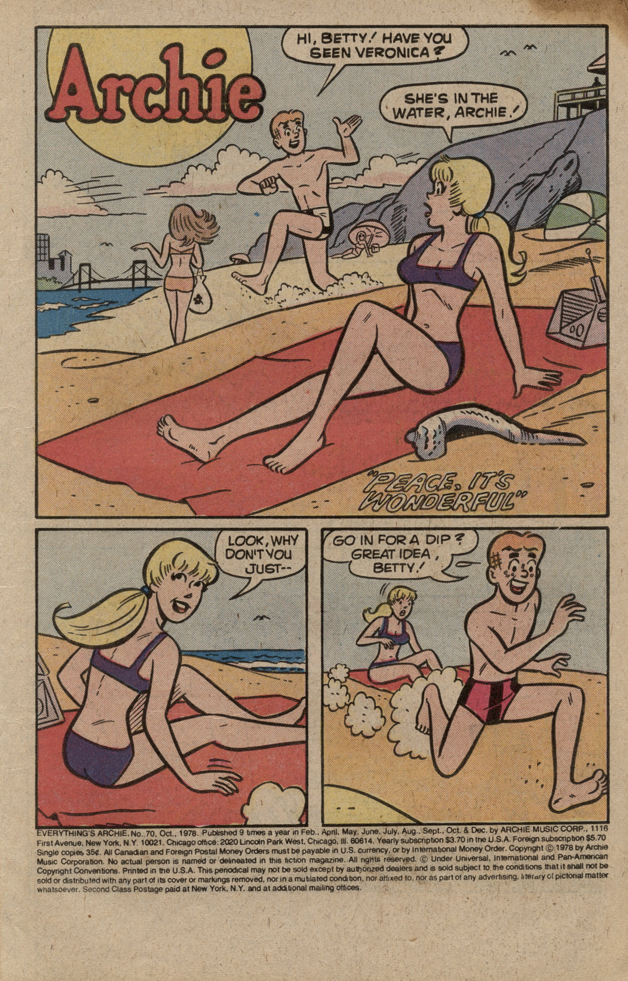 Read online Everything's Archie comic -  Issue #70 - 3