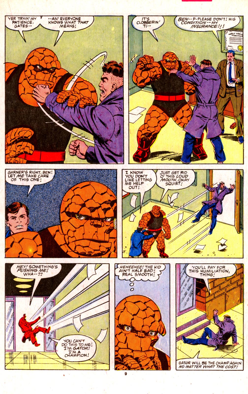 Read online The Thing comic -  Issue #29 - 10