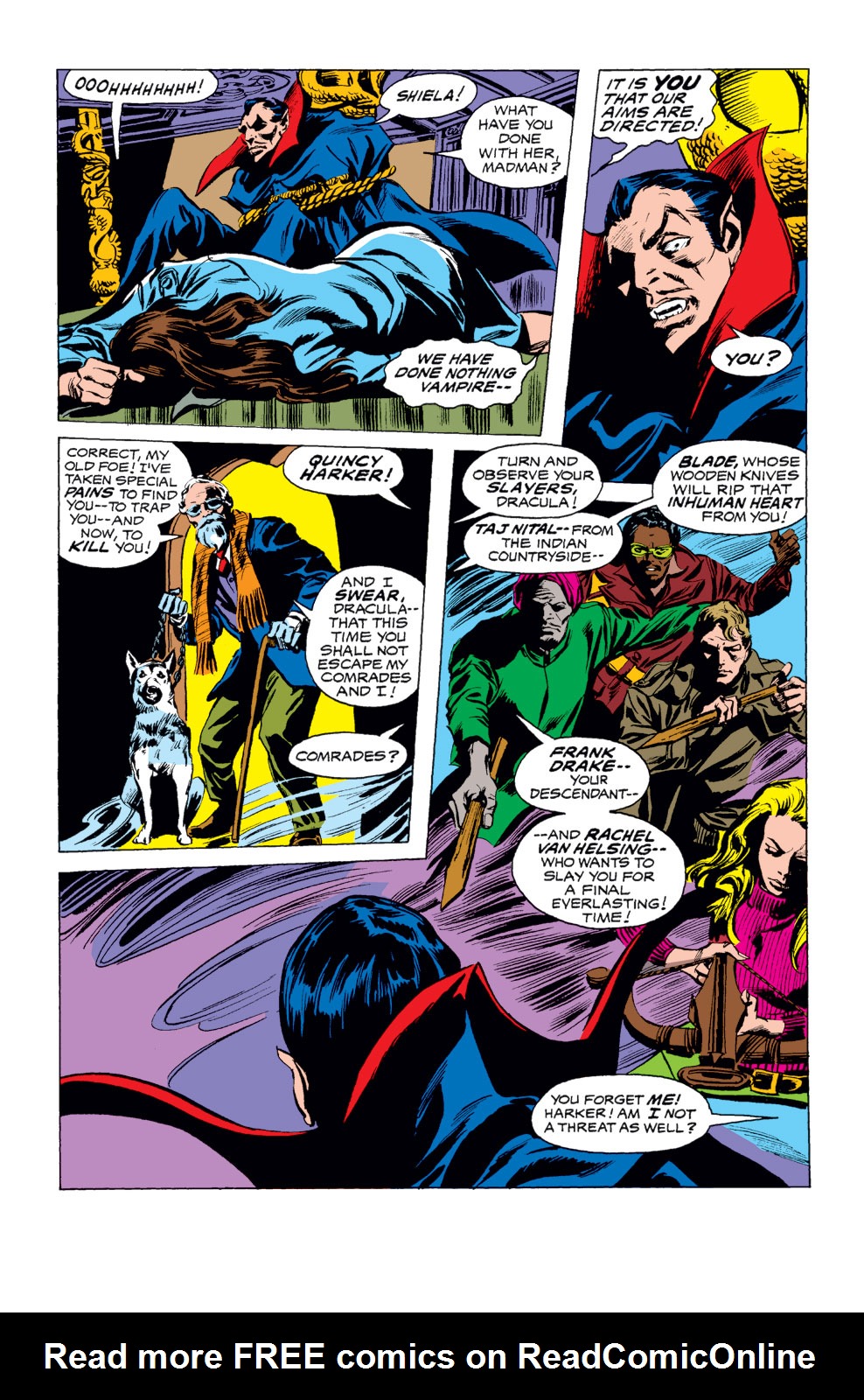 Read online Tomb of Dracula (1972) comic -  Issue #28 - 11