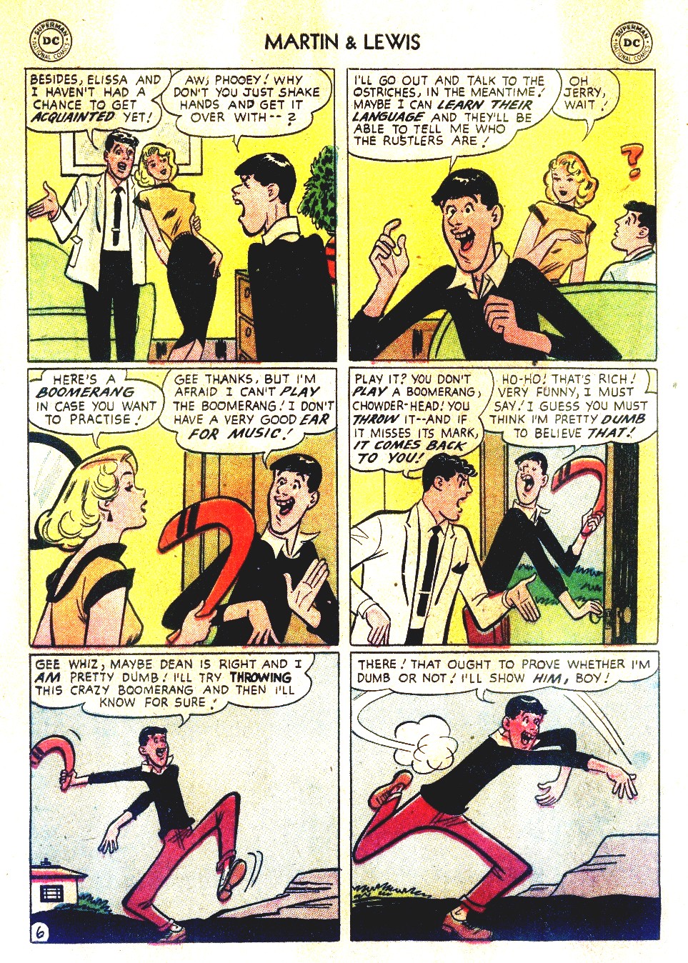 Read online The Adventures of Dean Martin and Jerry Lewis comic -  Issue #32 - 8