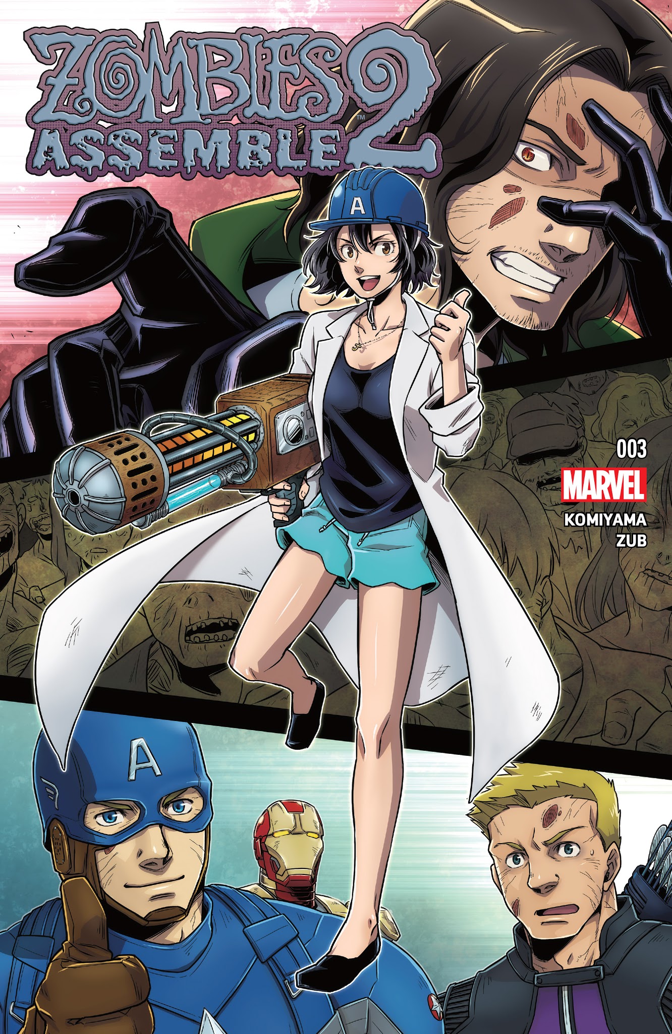 Read online Zombies Assemble 2 comic -  Issue #3 - 1