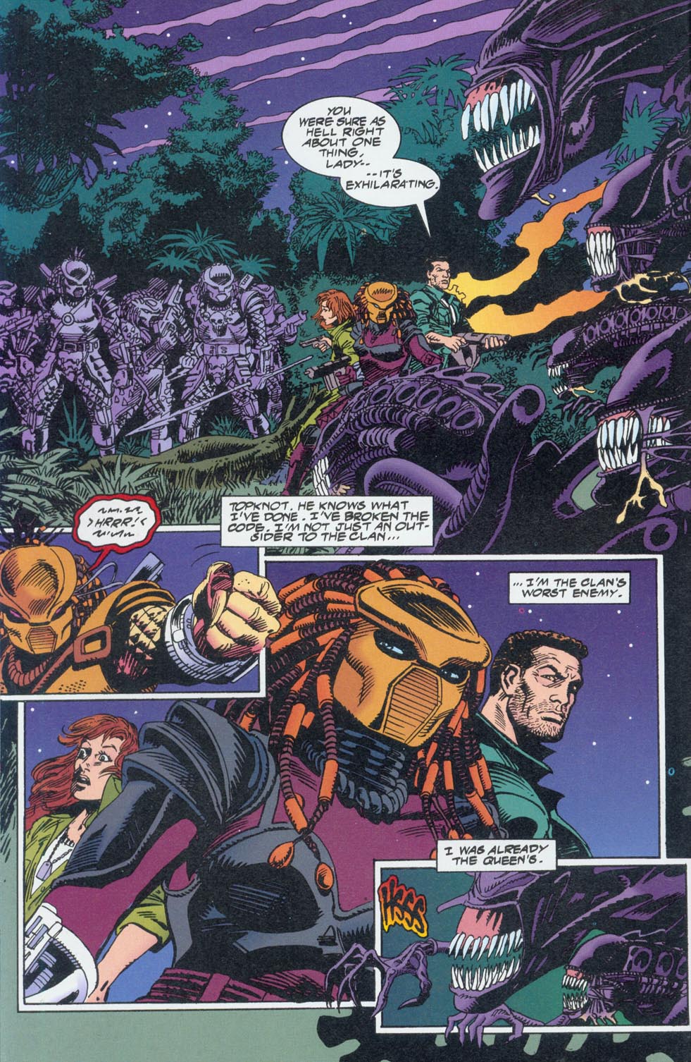 Read online Aliens vs. Predator: War comic -  Issue #4 - 10