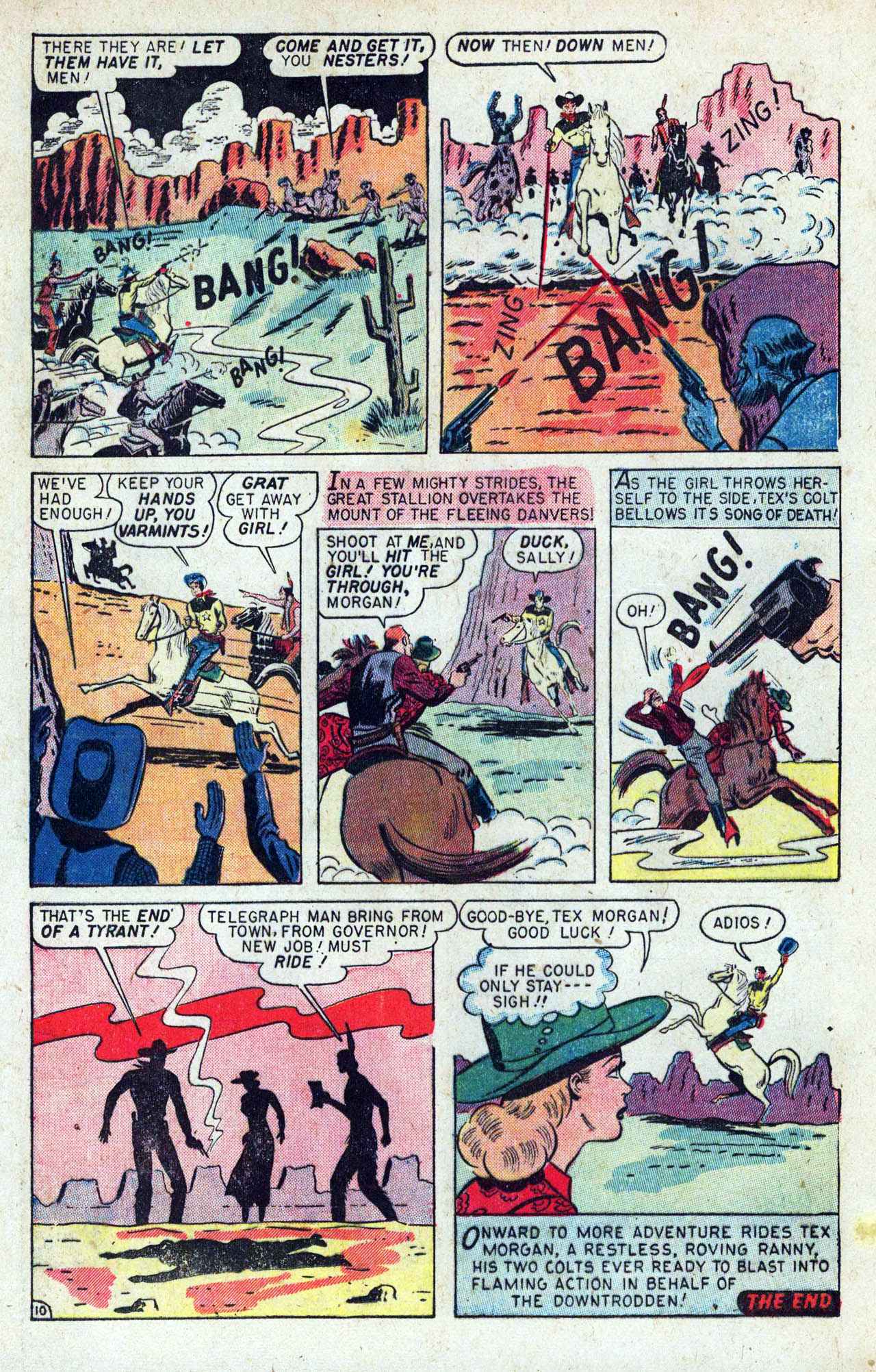 Read online Tex Morgan comic -  Issue #2 - 12