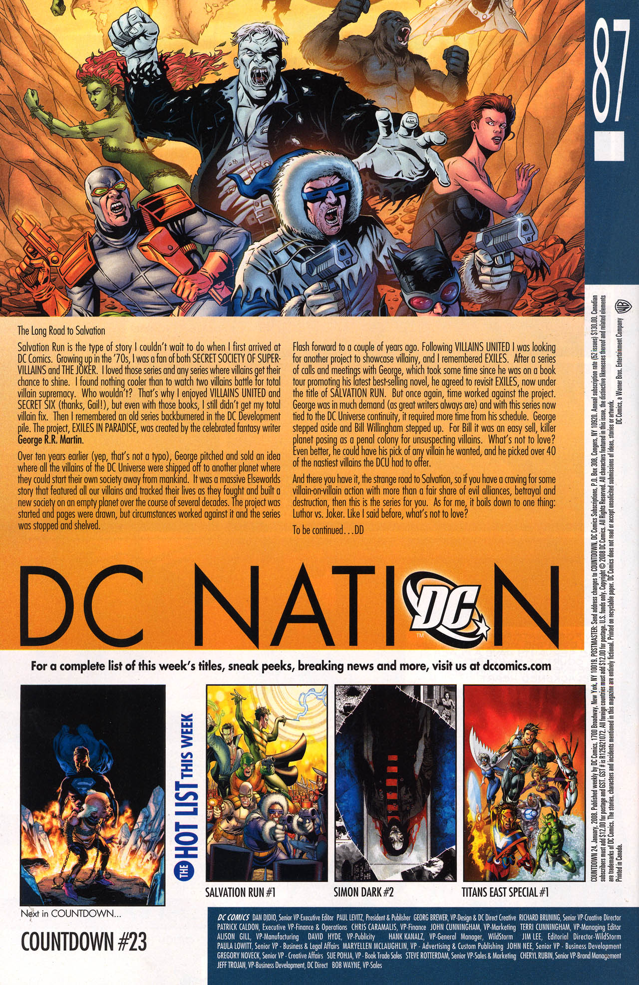 Read online Countdown (2007) comic -  Issue #24 - 31