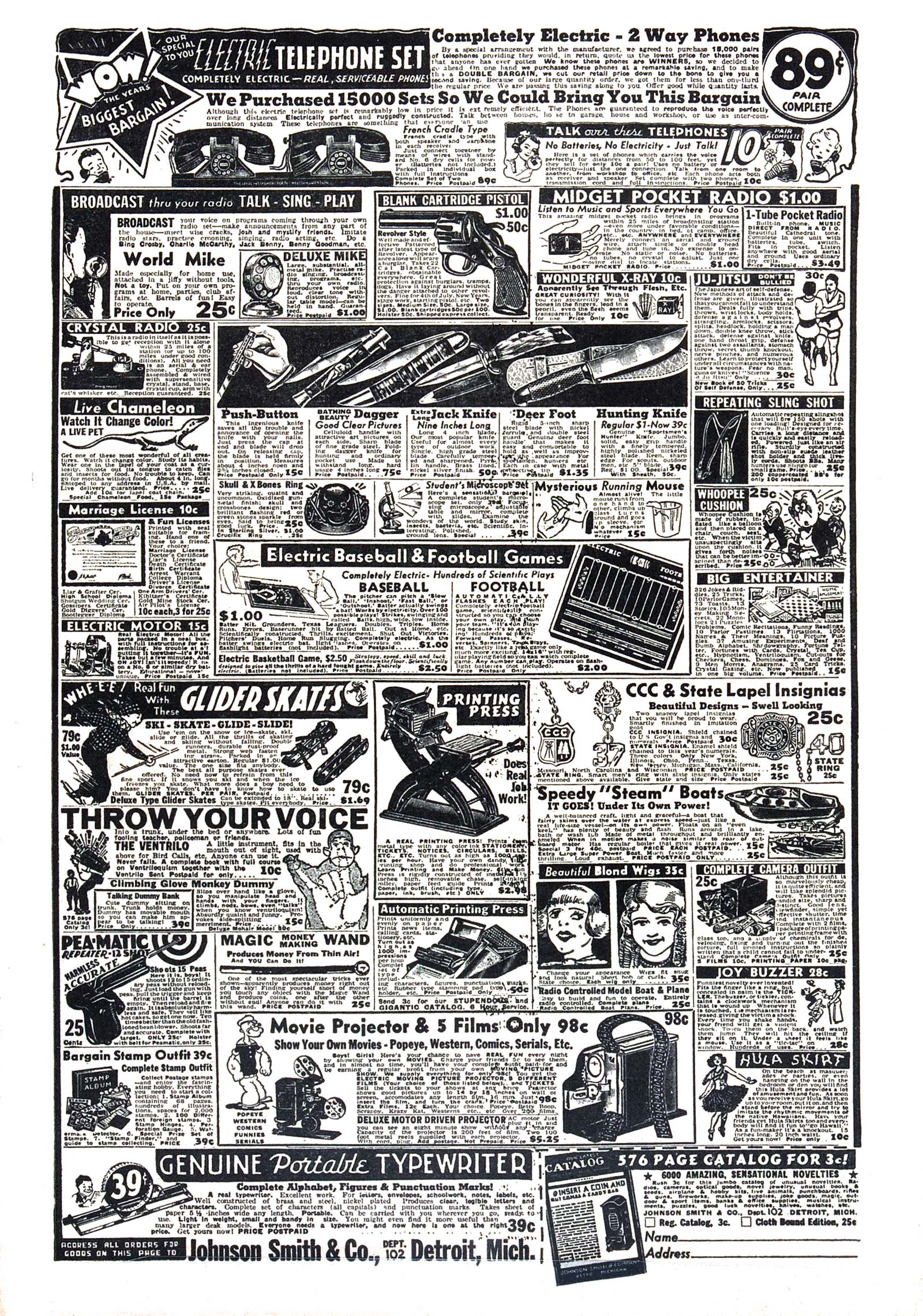 Read online Keen Detective Funnies comic -  Issue #6 - 52