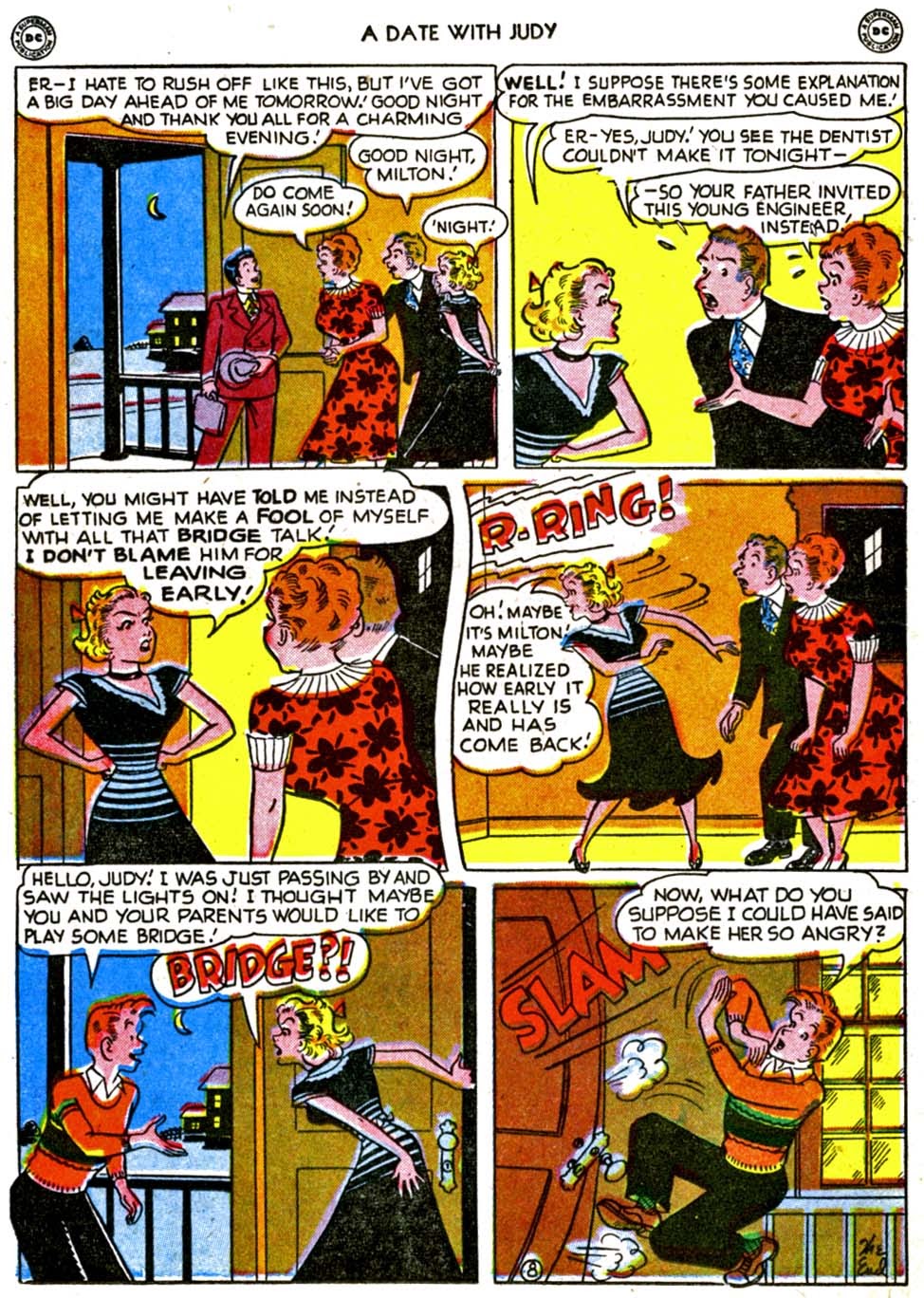 Read online A Date with Judy comic -  Issue #12 - 32