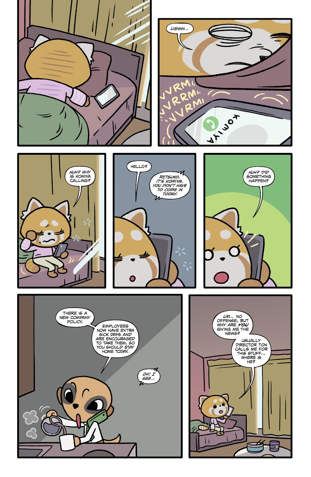 Aggretsuko issue 4 - Page 22