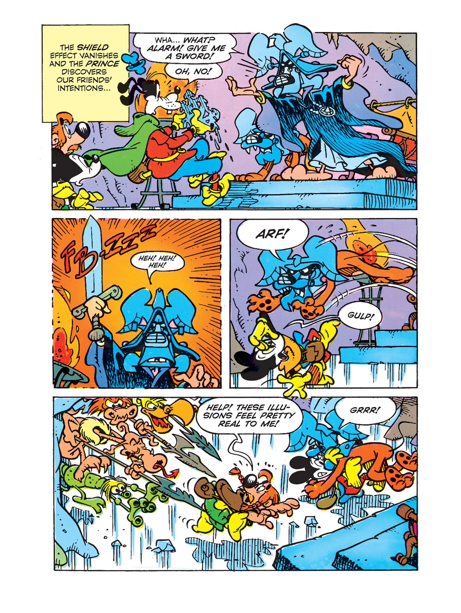 Read online Mickey Mouse in the Sword of Ice comic -  Issue #4 - 48