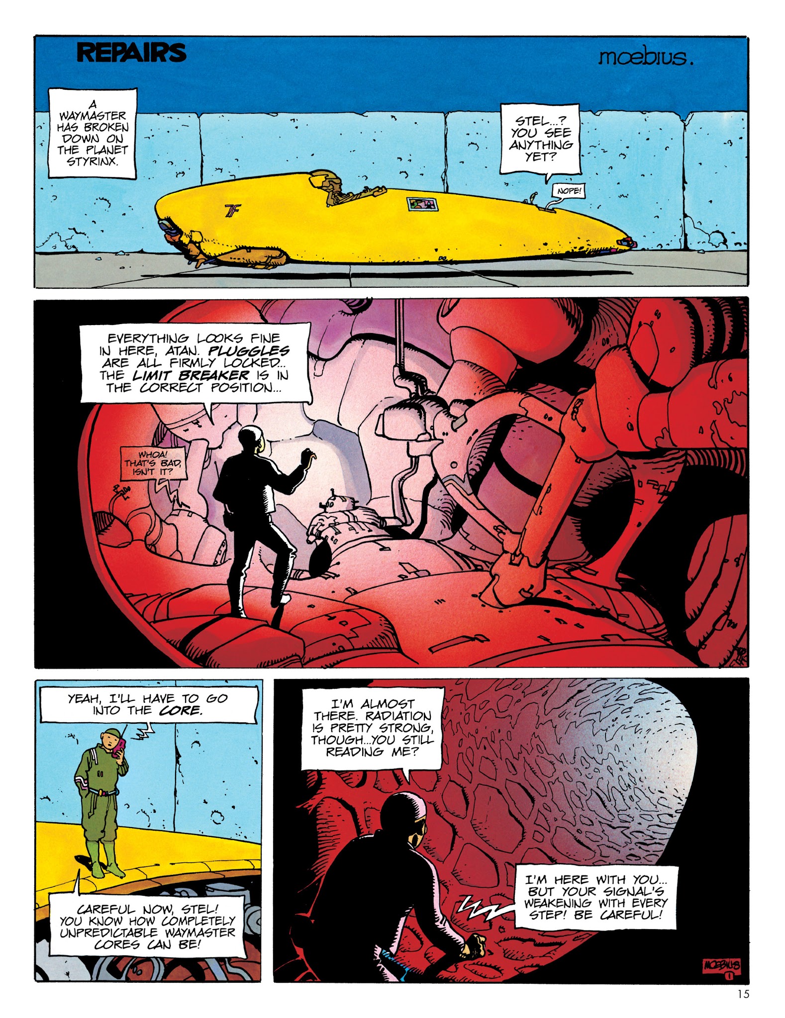 Read online Moebius Library comic -  Issue # TPB - 15