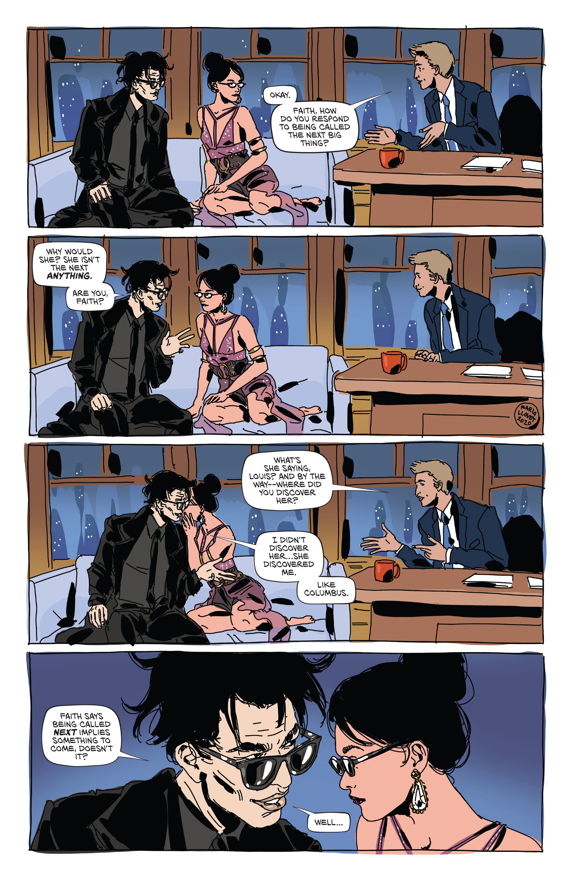 Read online Faithless II comic -  Issue #1 - 12