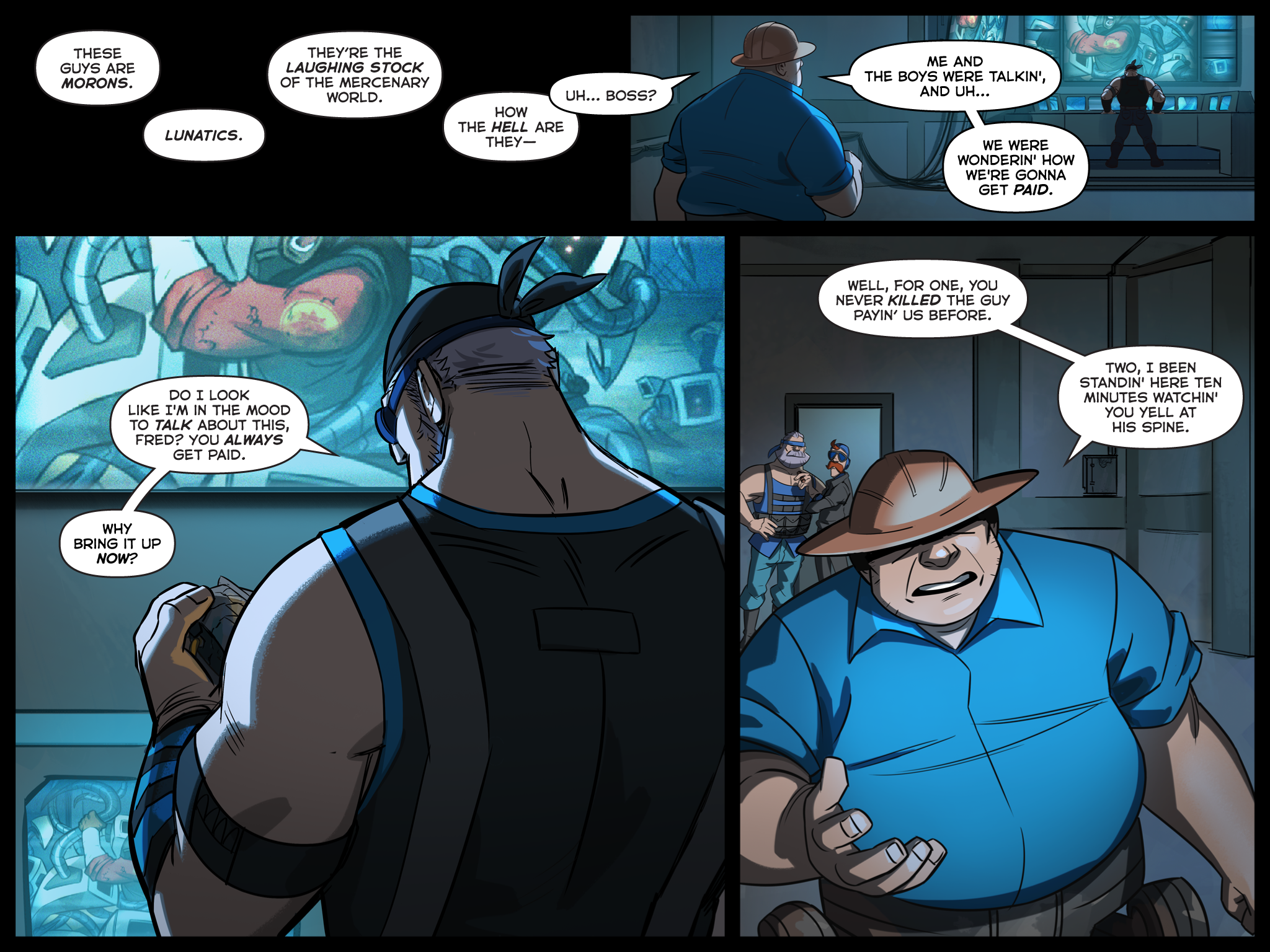 Read online Team Fortress 2 comic -  Issue #6 - 27