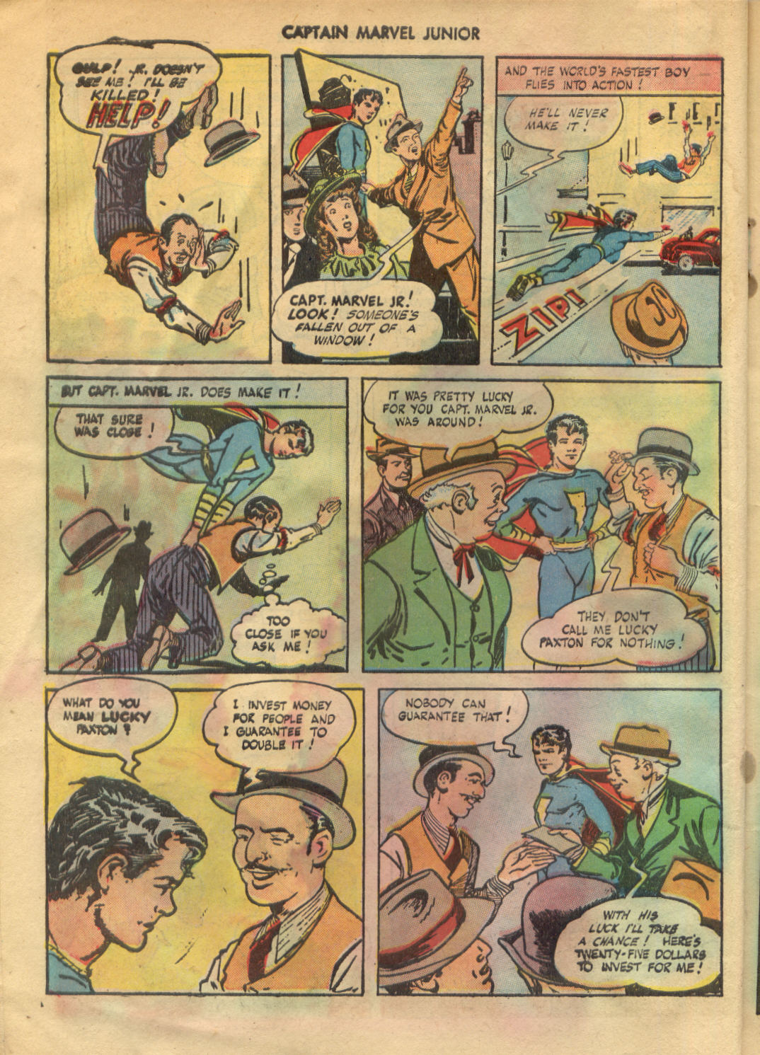 Read online Captain Marvel, Jr. comic -  Issue #46 - 6