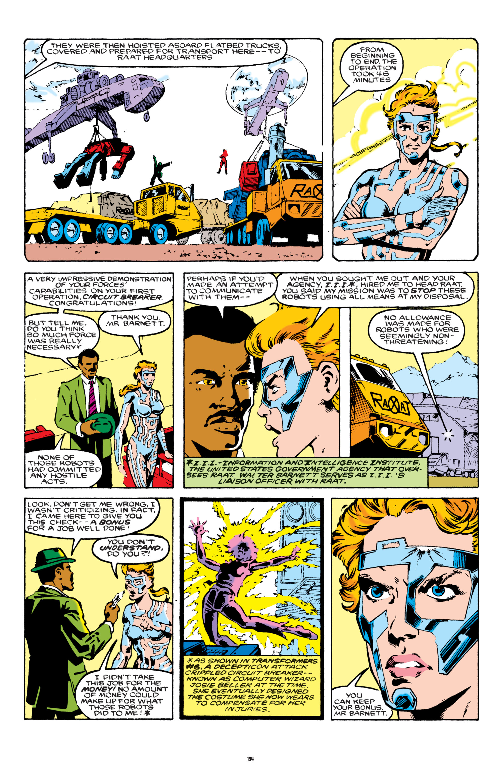 Read online The Transformers Classics comic -  Issue # TPB 2 - 195