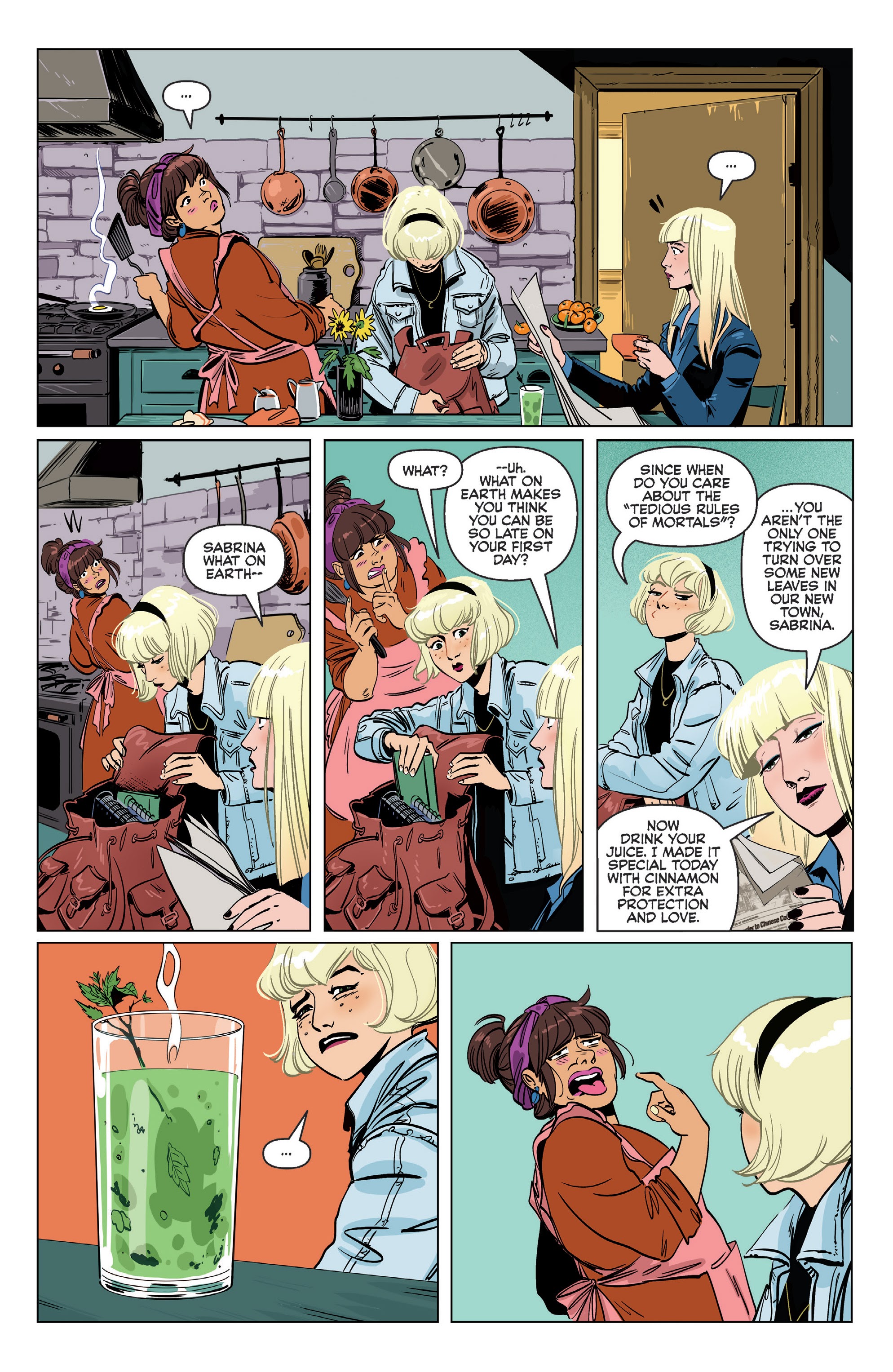 Read online Sabrina the Teenage Witch (2019) comic -  Issue #1 - 8