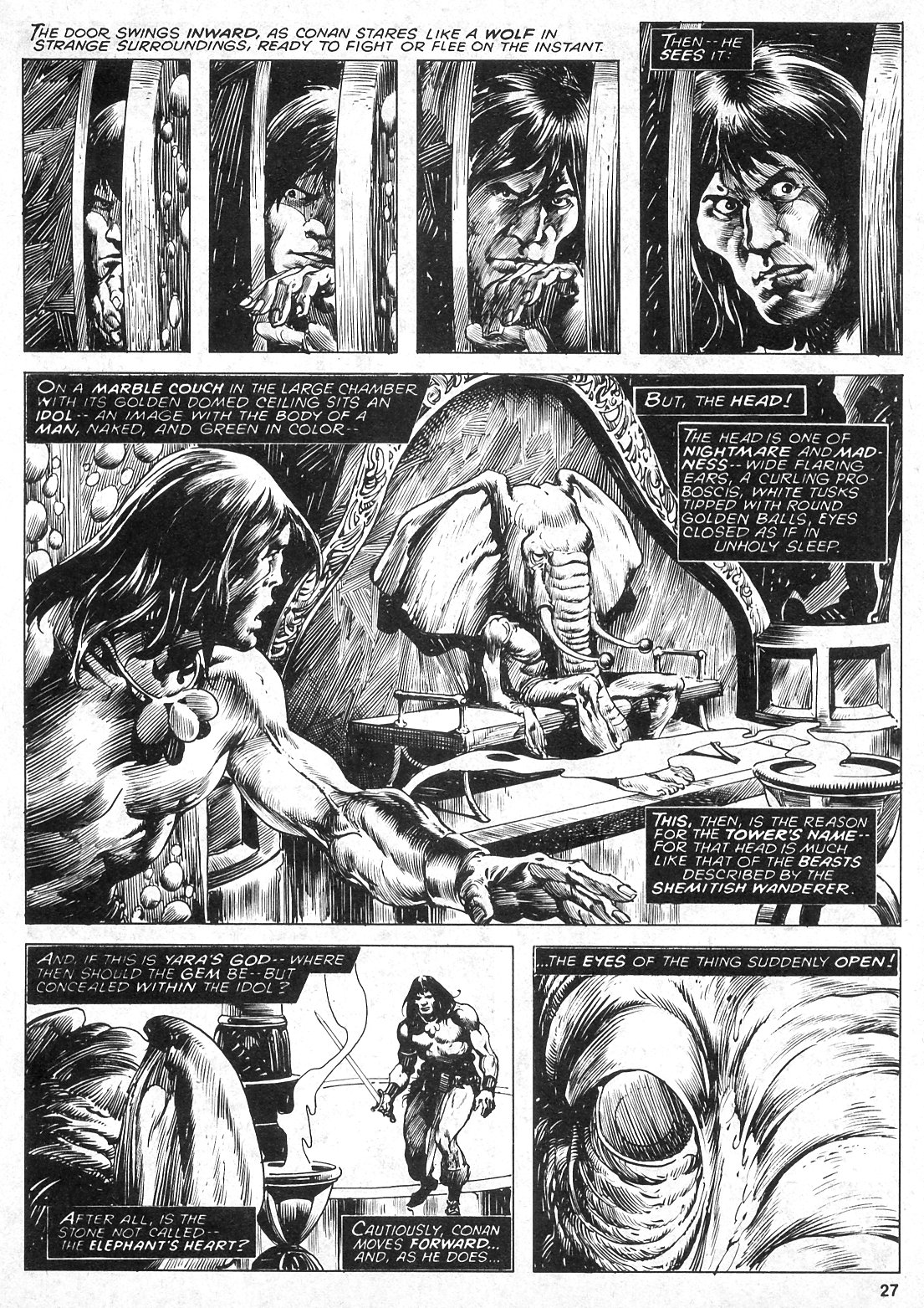 Read online The Savage Sword Of Conan comic -  Issue #24 - 27