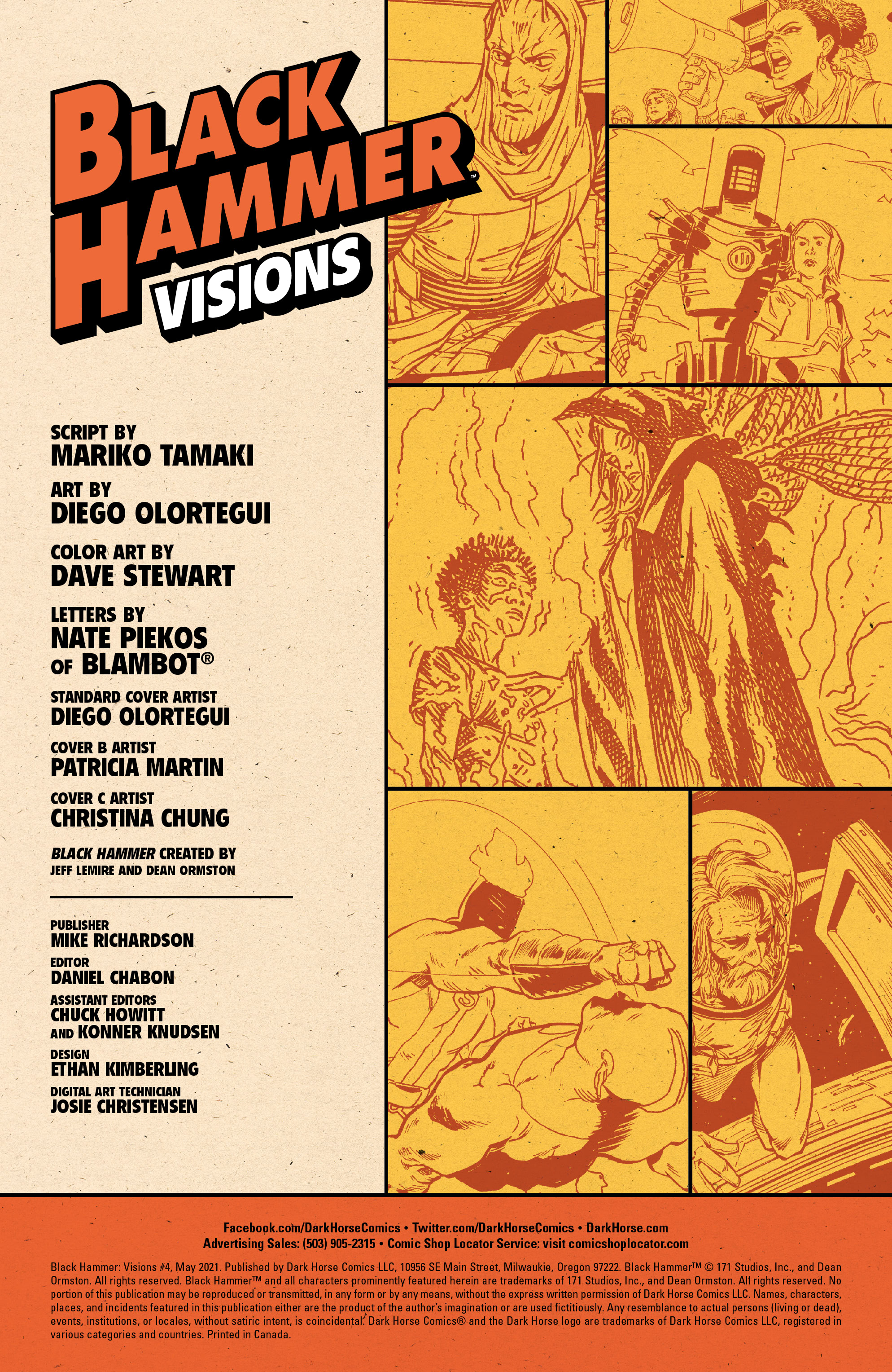 Read online Black Hammer: Visions comic -  Issue #4 - 2