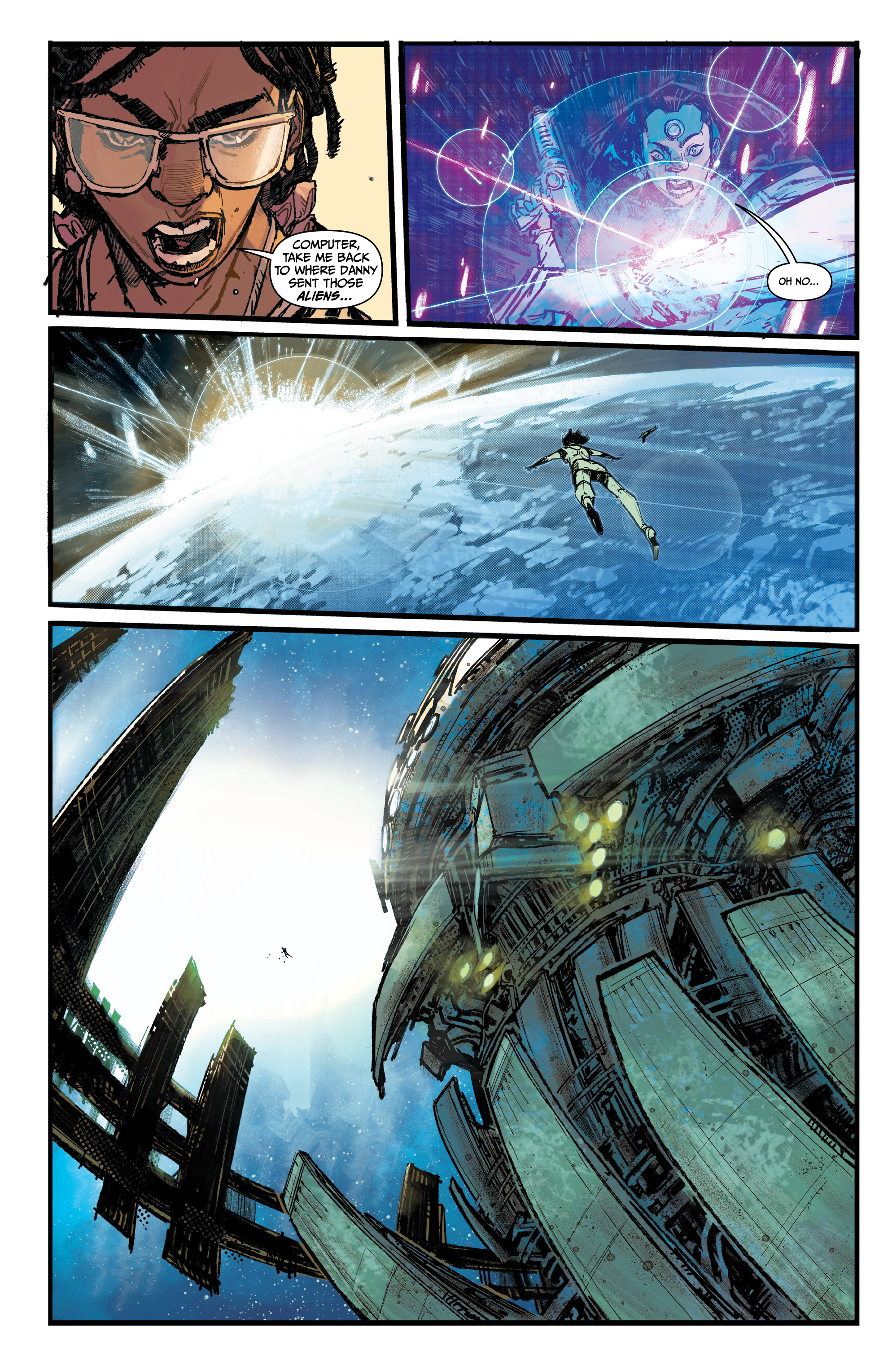 Read online Chrononauts: Futureshock comic -  Issue #4 - 19