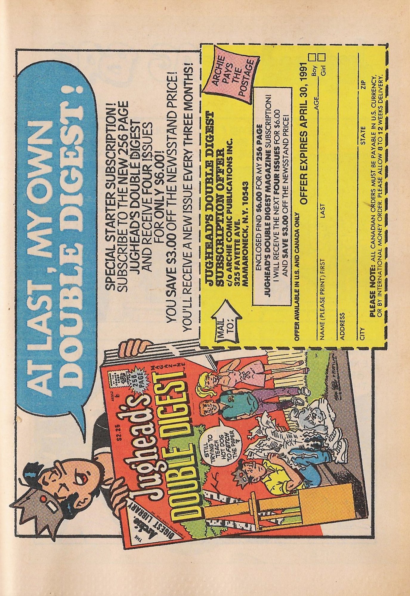 Read online Archie Digest Magazine comic -  Issue #105 - 97