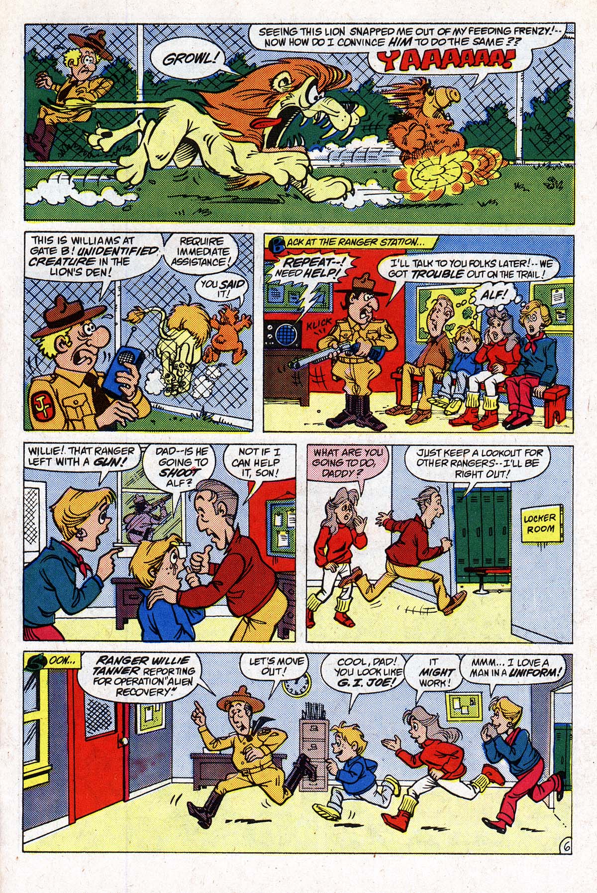 Read online ALF comic -  Issue #2 - 21