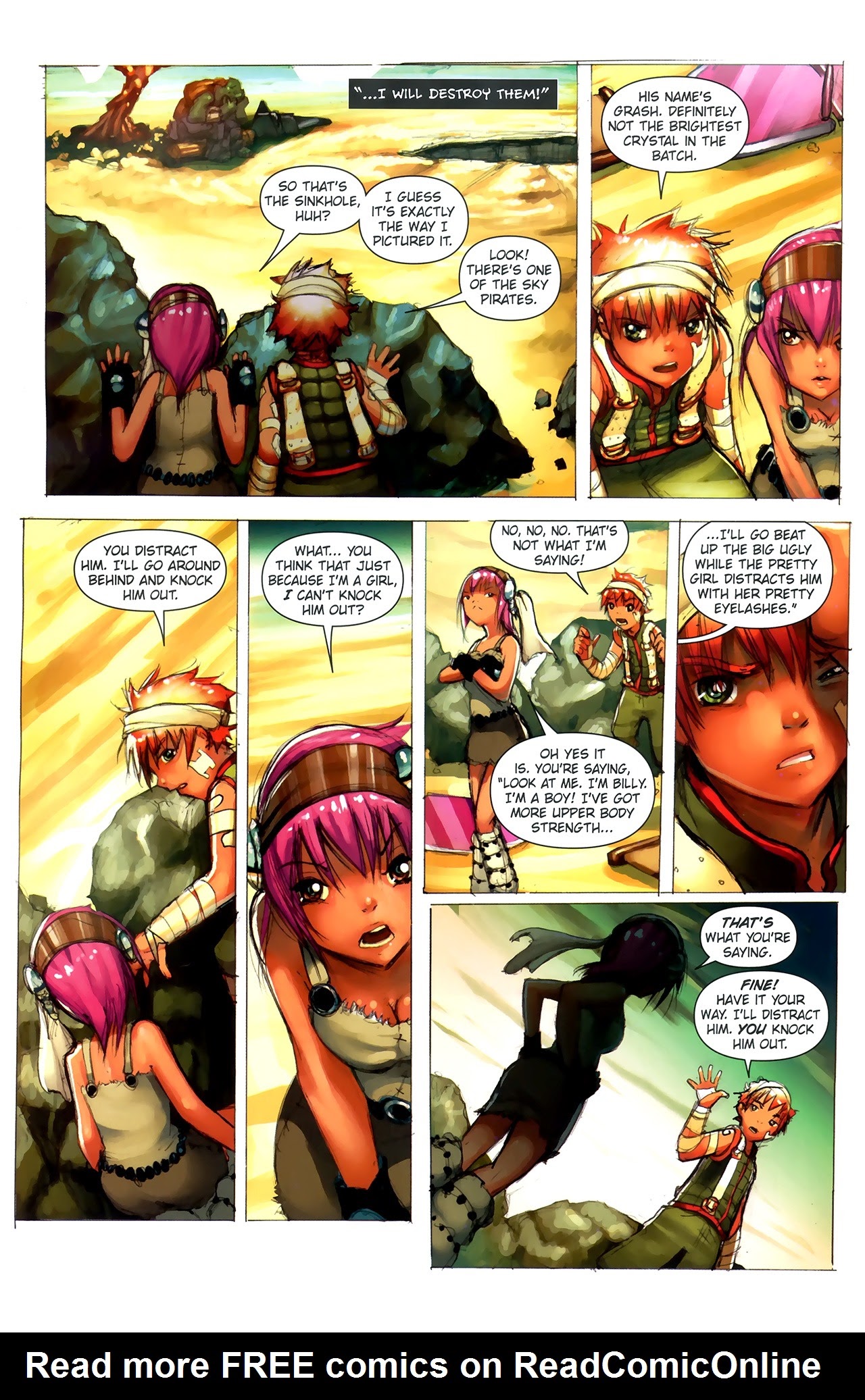 Read online Sky Pirates Of Neo Terra comic -  Issue #2 - 18