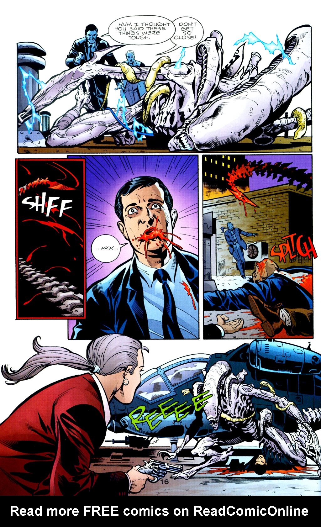 Read online Batman/Aliens II comic -  Issue #2 - 17