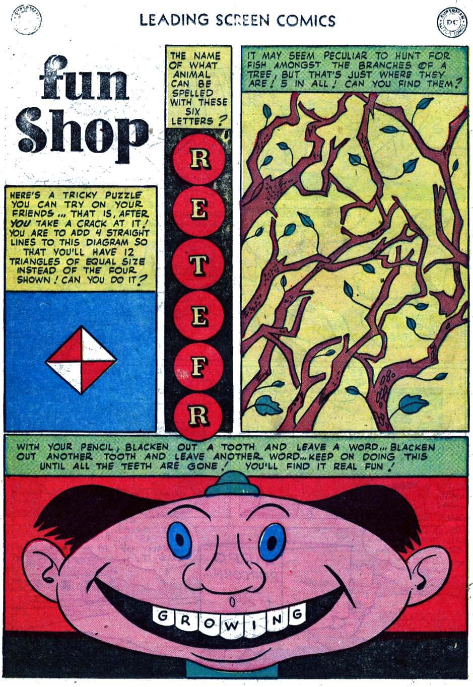Read online Leading Screen Comics comic -  Issue #61 - 20