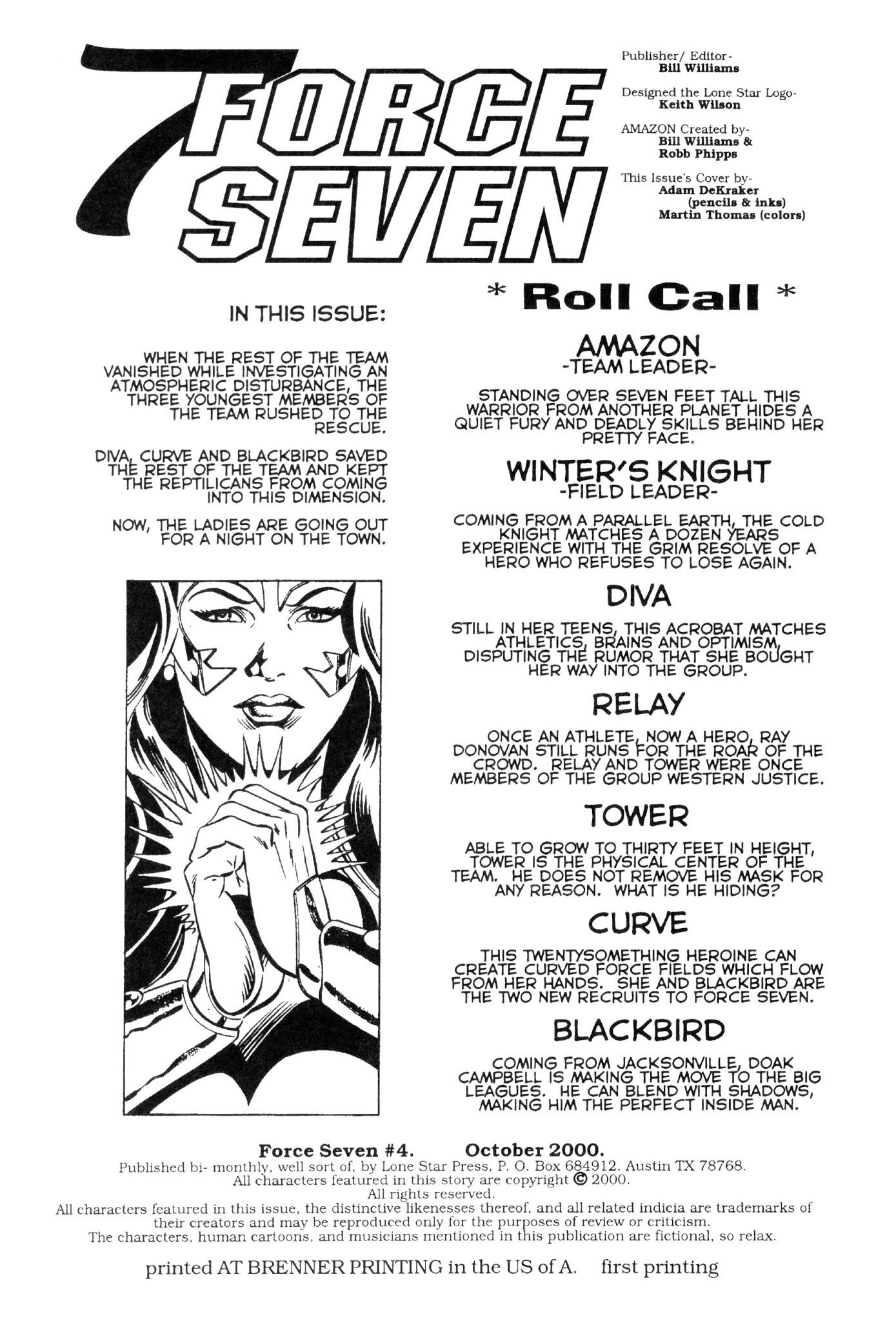 Read online Force Seven comic -  Issue #4 - 2