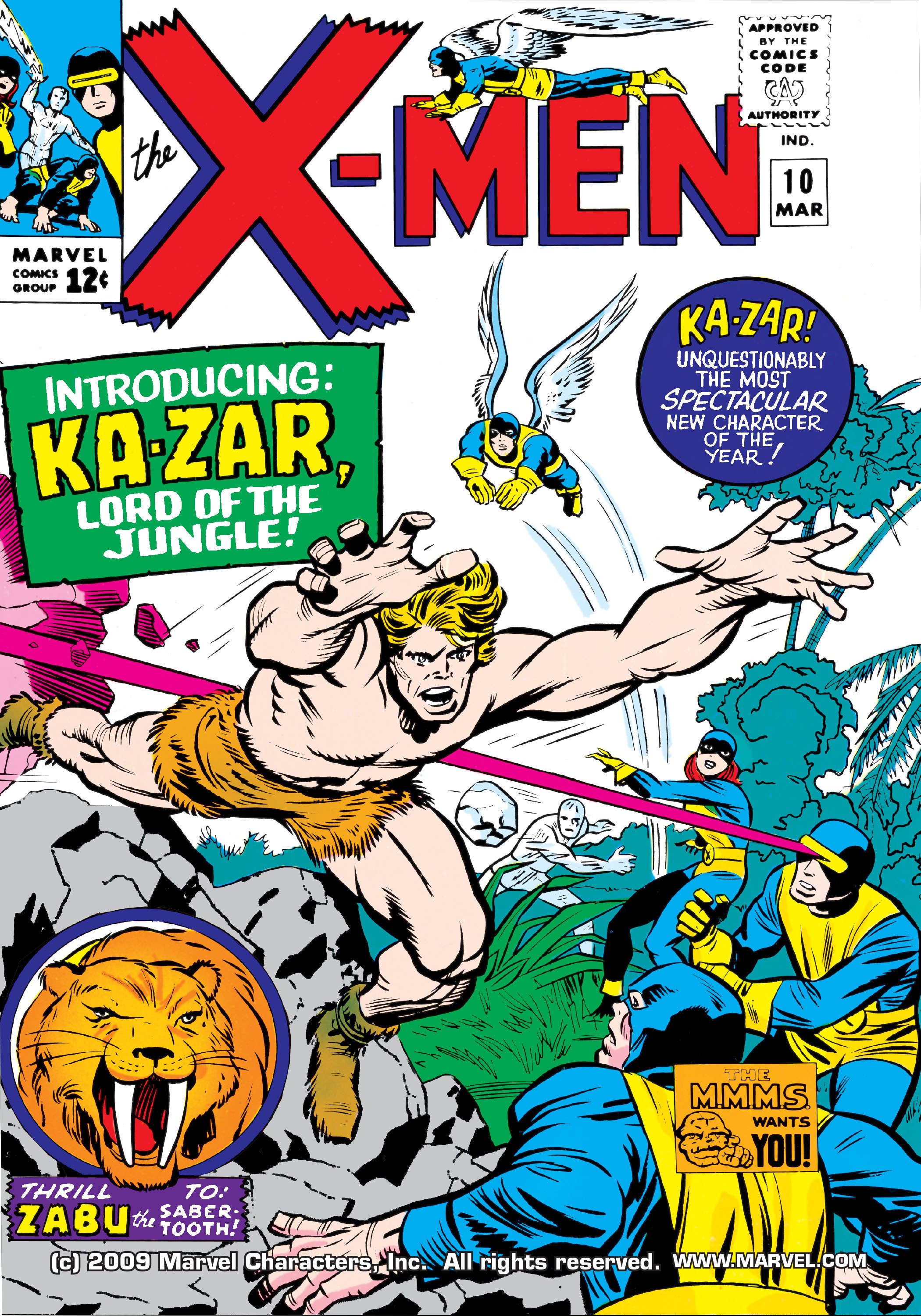 Read online Uncanny X-Men (1963) comic -  Issue #10 - 1
