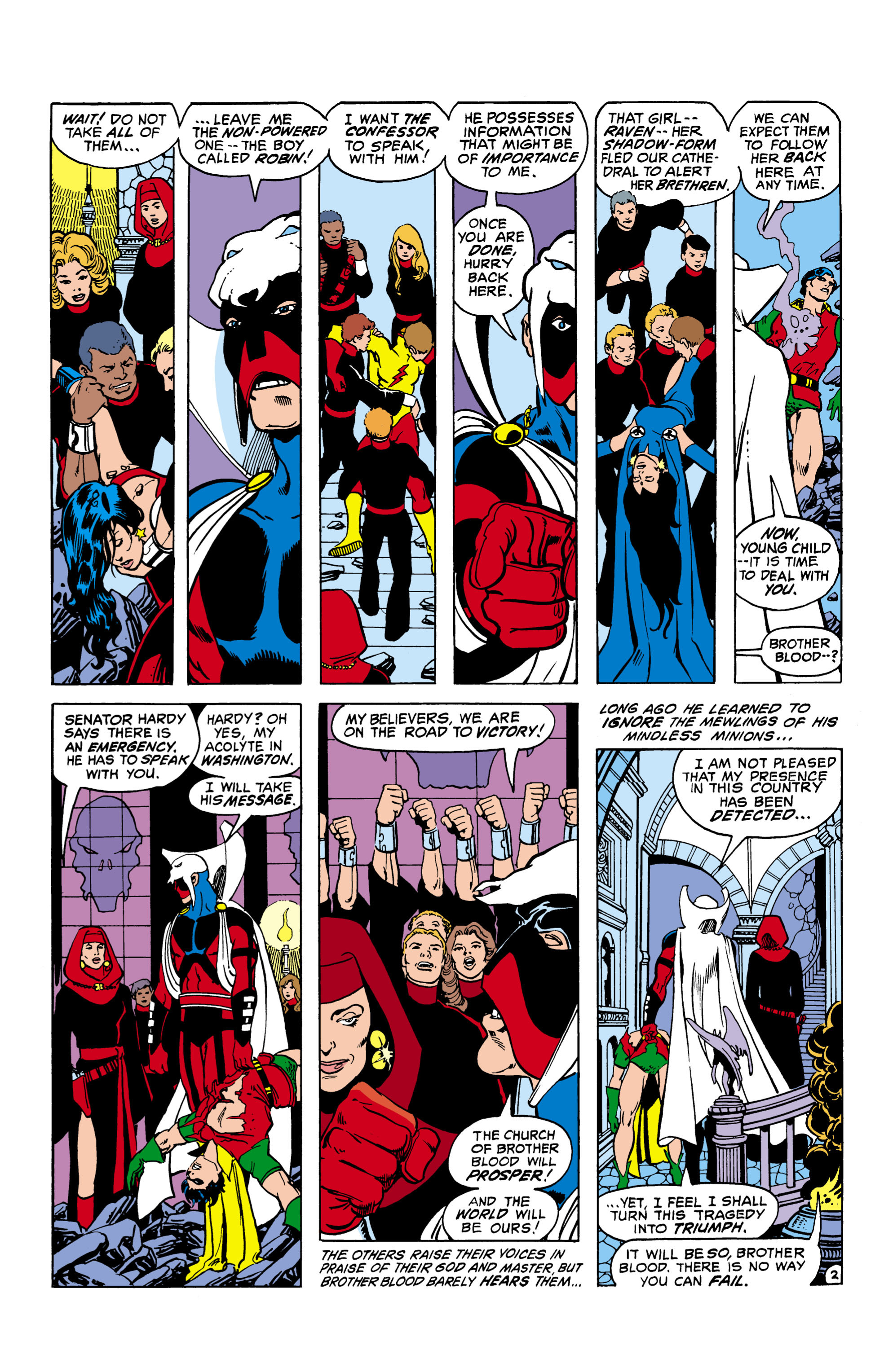 Read online The New Teen Titans (1980) comic -  Issue #22 - 3