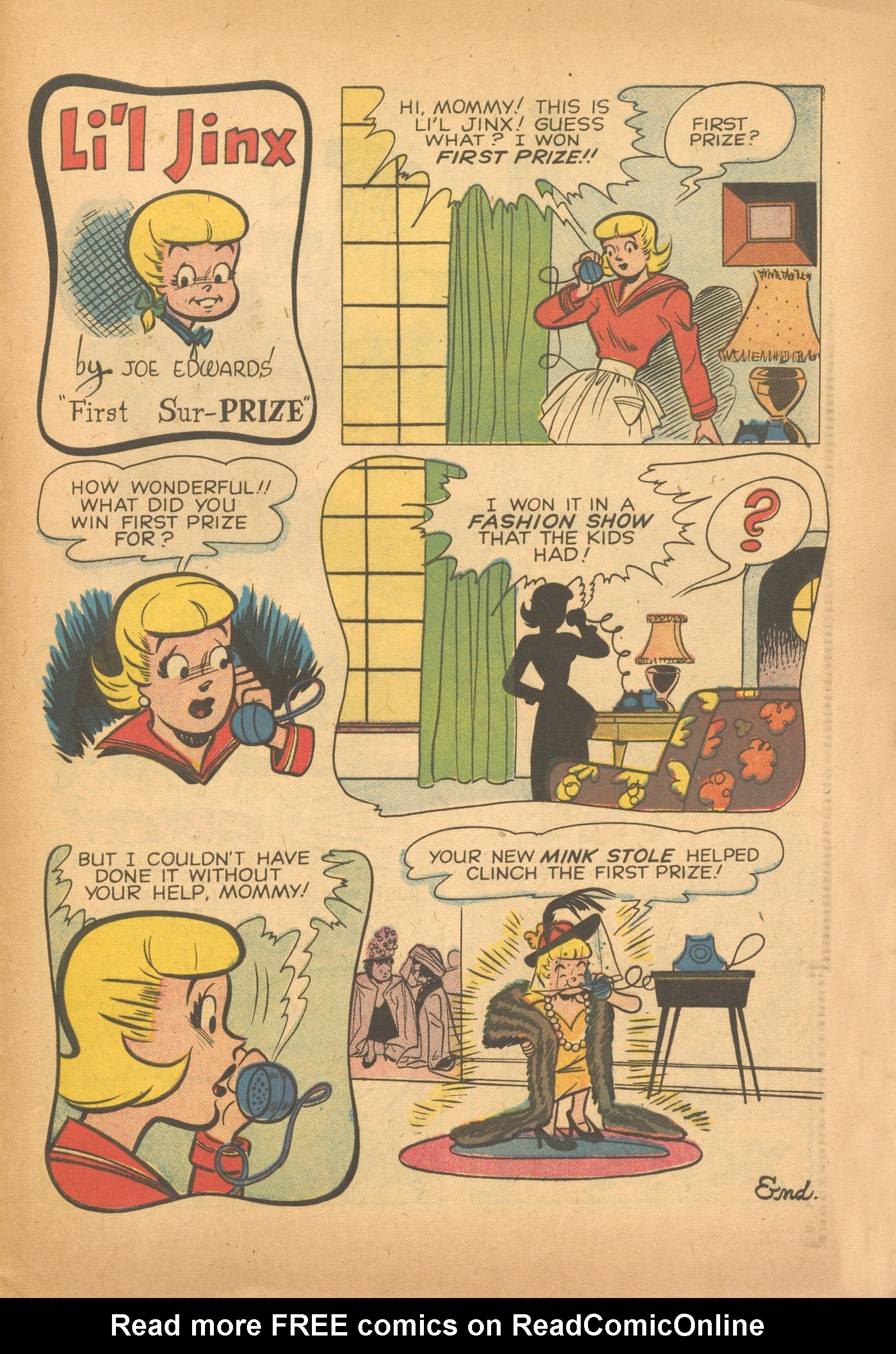 Read online Li'l Jinx (1956) comic -  Issue #14 - 29