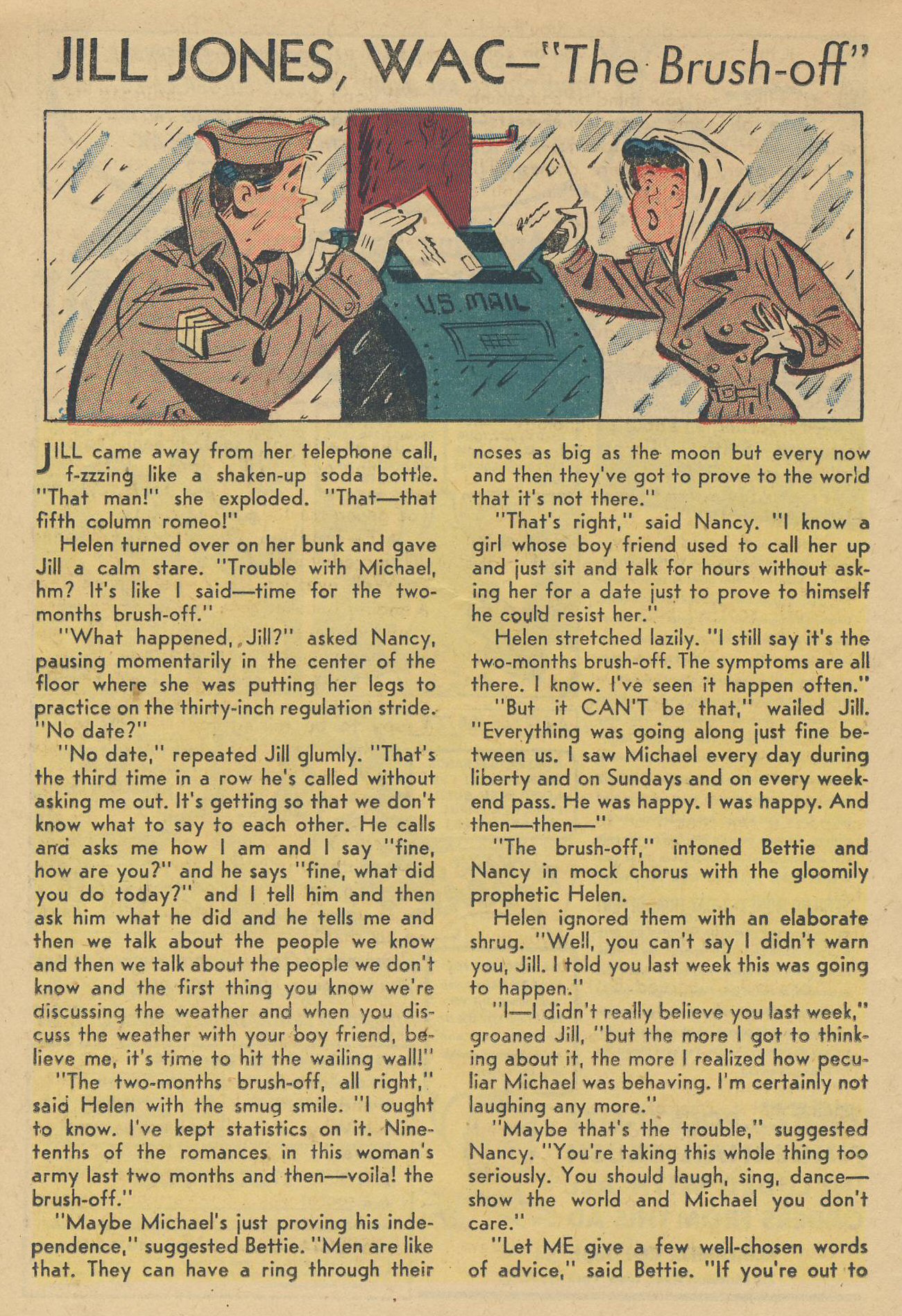 Read online G. I. Jane (1953) comic -  Issue #6 - 26