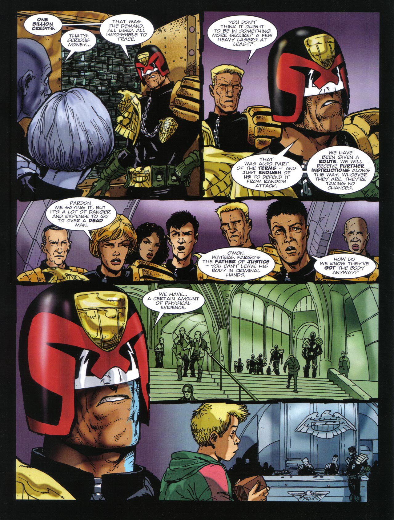 Read online Judge Dredd Origins comic -  Issue # TPB - 5