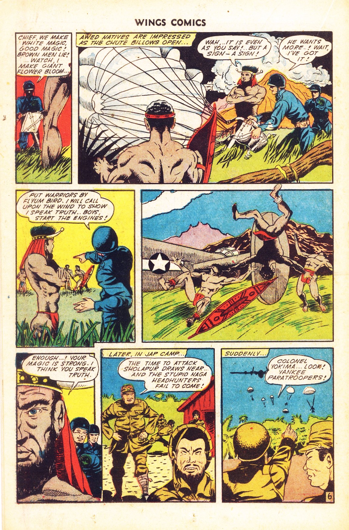 Read online Wings Comics comic -  Issue #50 - 26