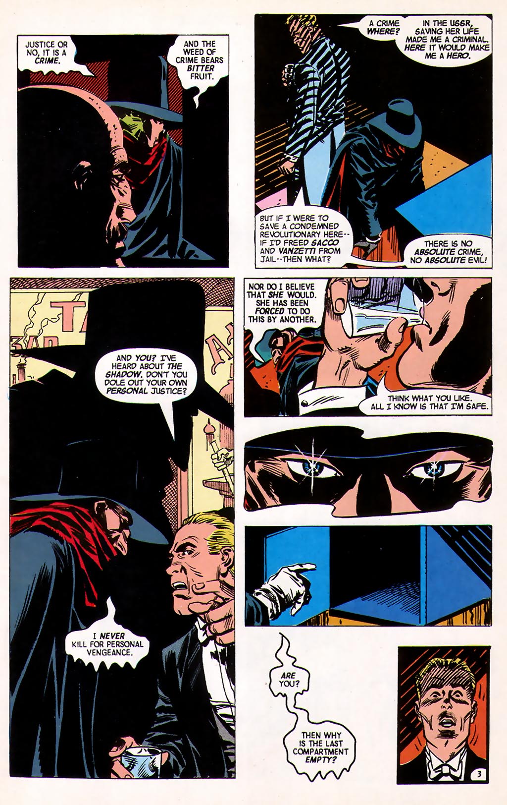 Read online The Shadow Strikes! comic -  Issue #4 - 6