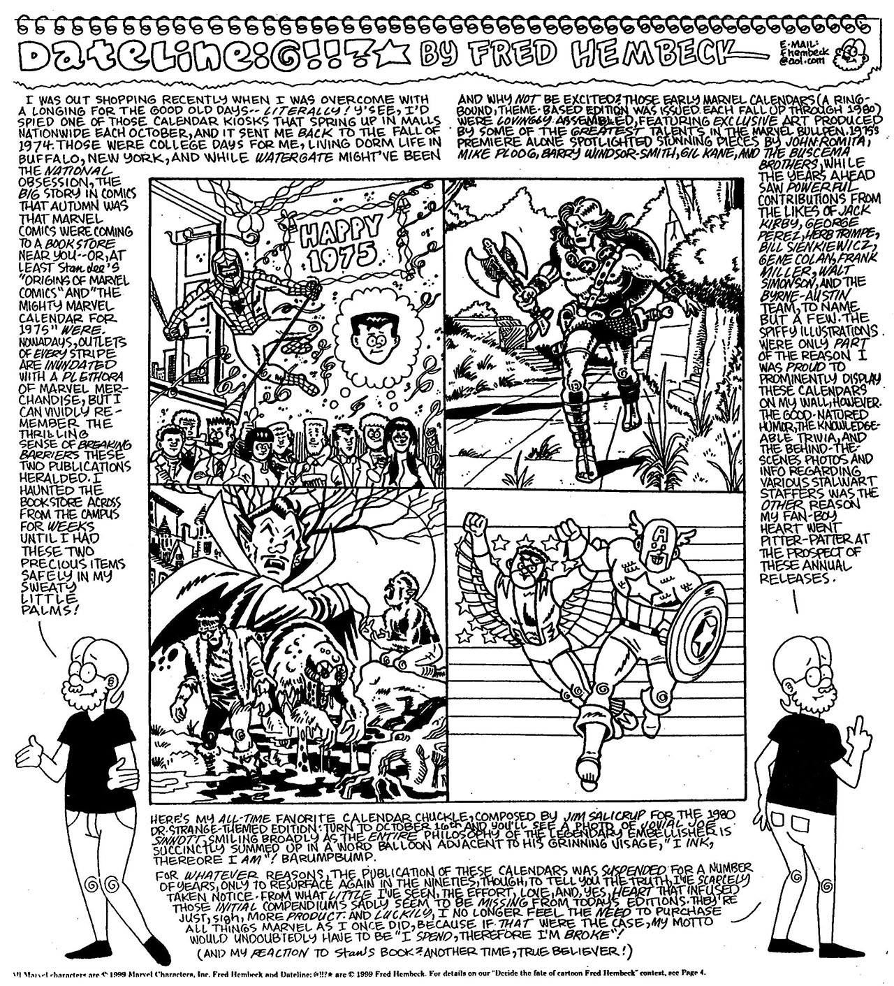 Read online The Nearly Complete Essential Hembeck Archives Omnibus comic -  Issue # TPB (Part 7) - 77