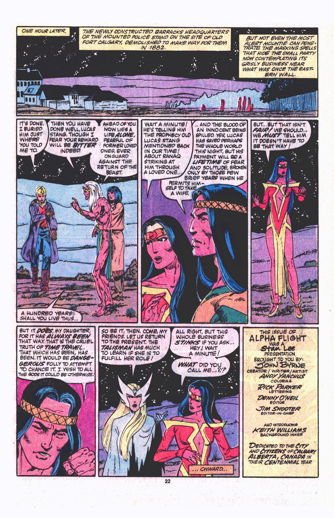 Read online Alpha Flight (1983) comic -  Issue #19 - 23
