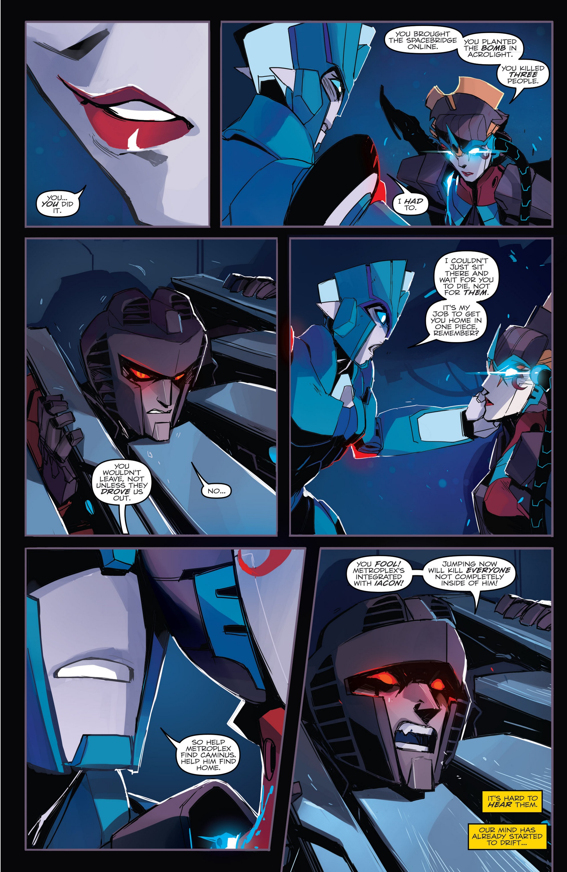 Read online The Transformers: Windblade (2014) comic -  Issue #4 - 19