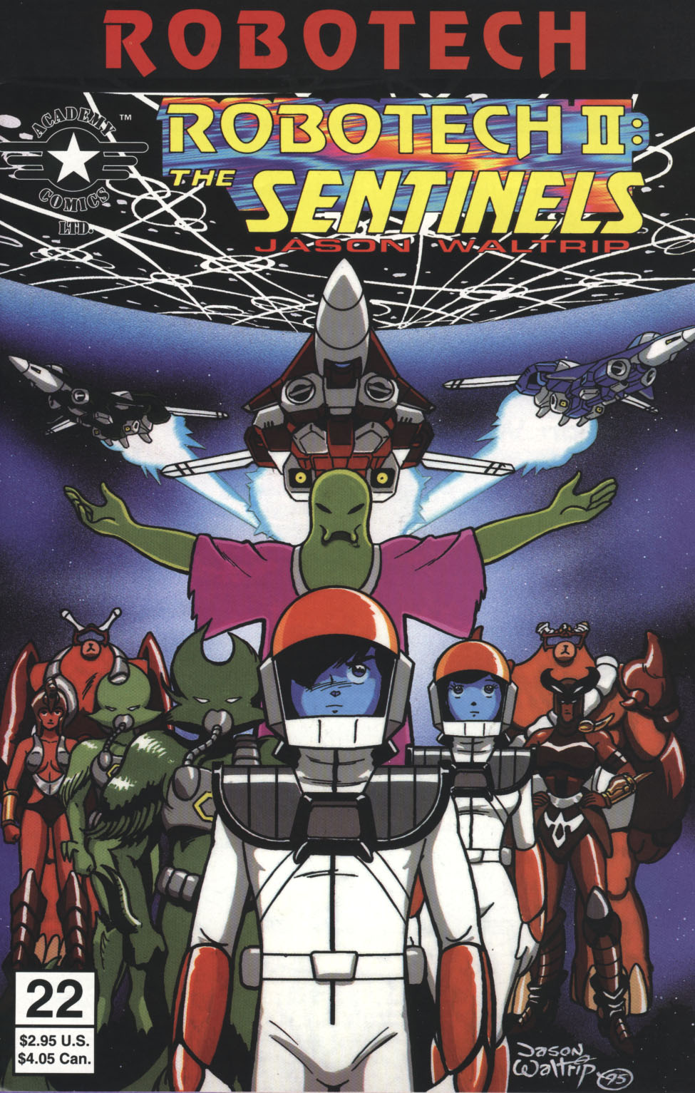 <{ $series->title }} issue Robotech II: The Sentinels Book 3 Issue #22 - Page 1