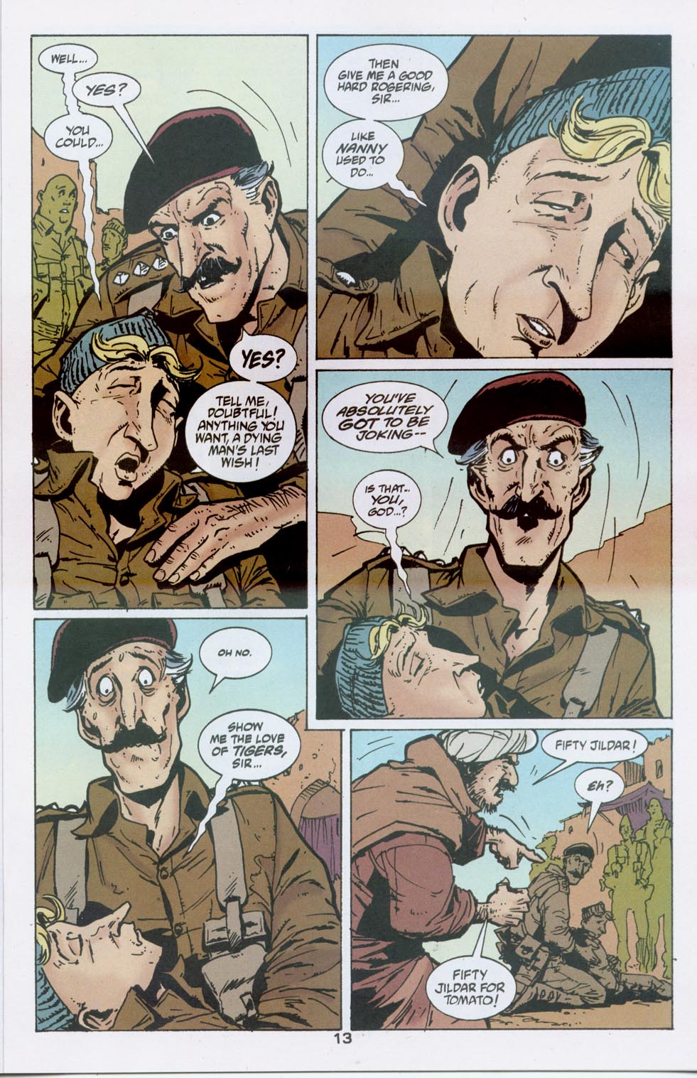 Read online Adventures in the Rifle Brigade: Operation Bollock comic -  Issue #2 - 14