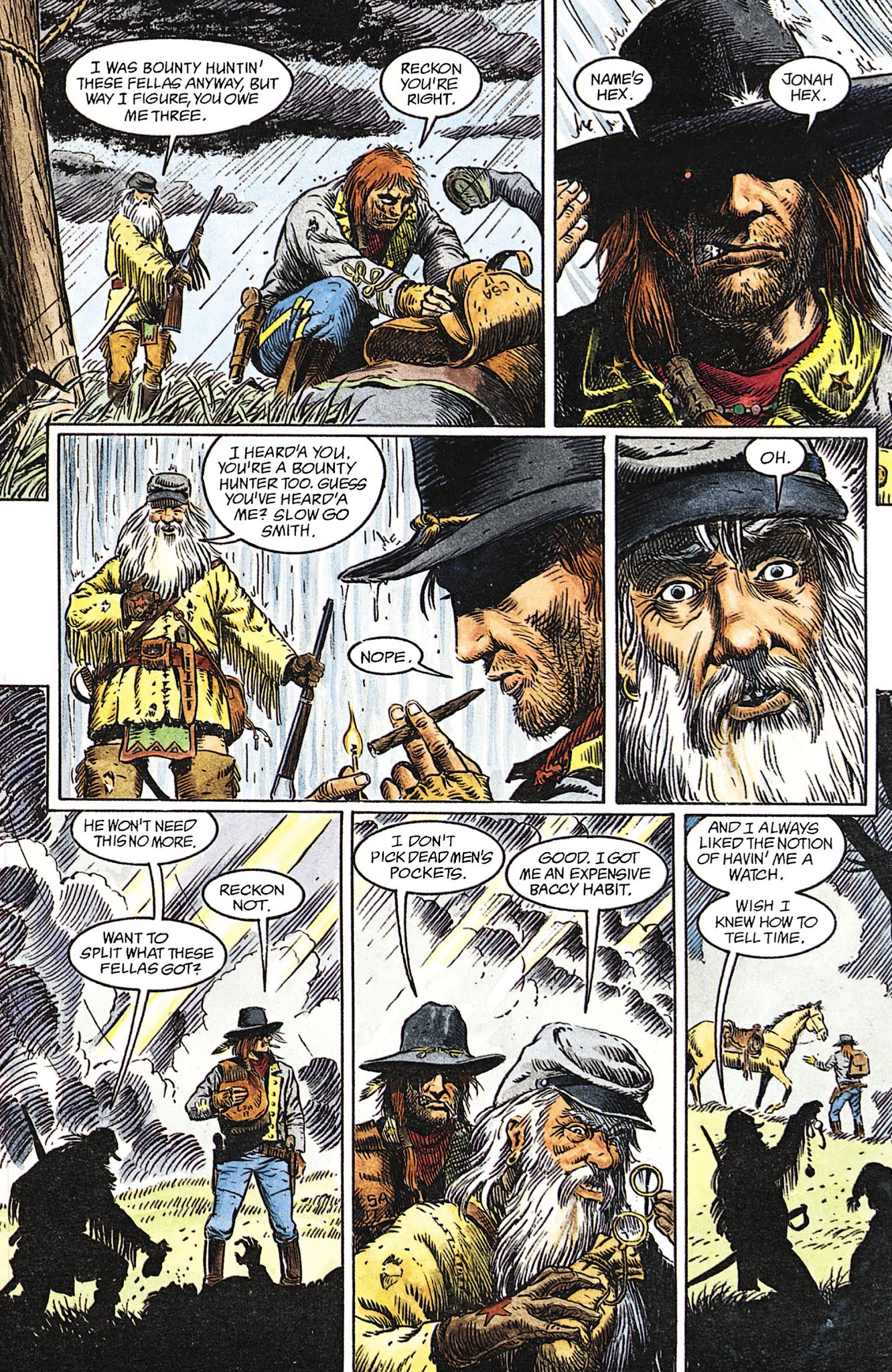 Read online Jonah Hex: Shadows West comic -  Issue # TPB (Part 1) - 16