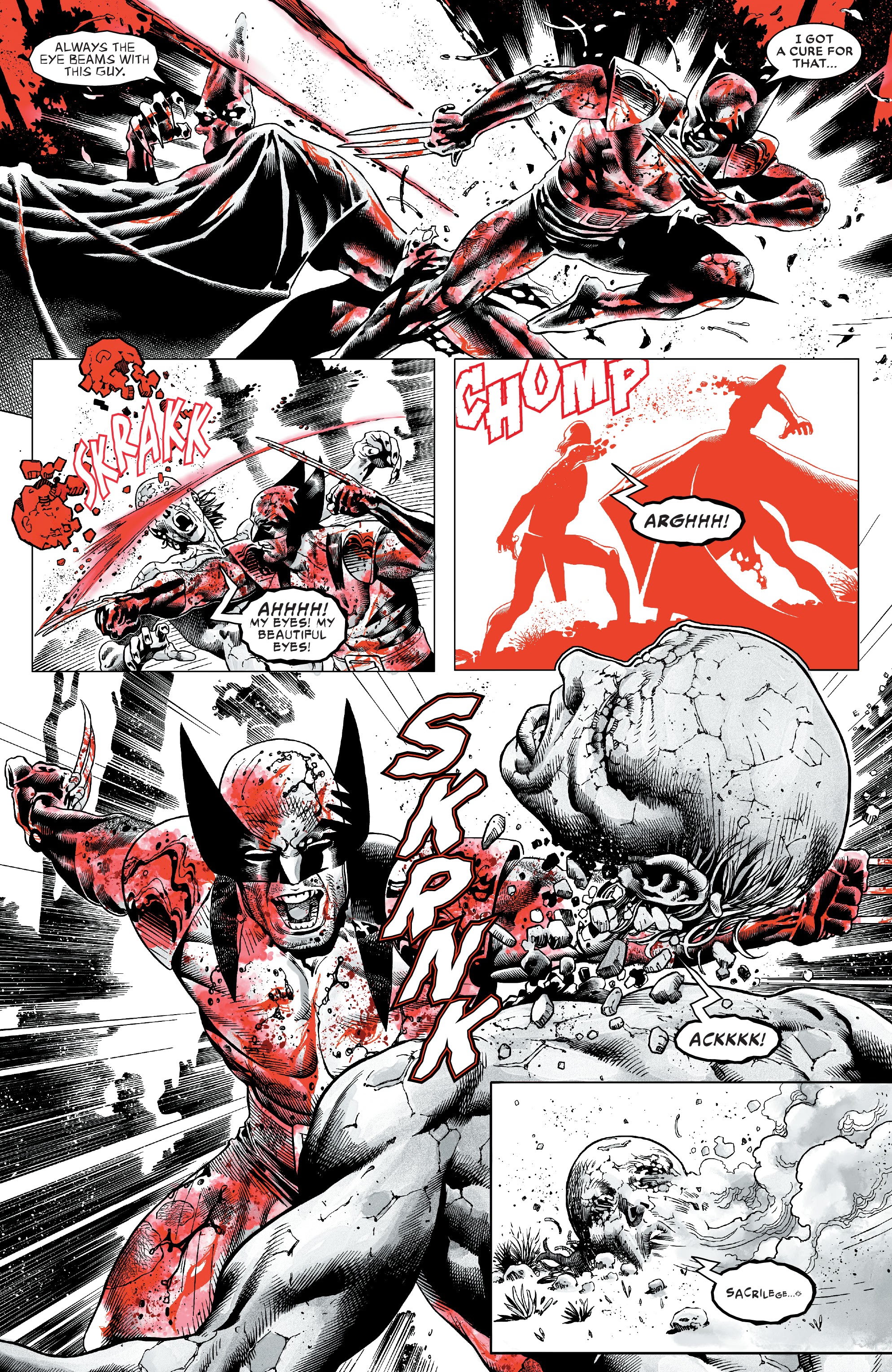 Read online Wolverine: Black, White & Blood comic -  Issue #4 - 31