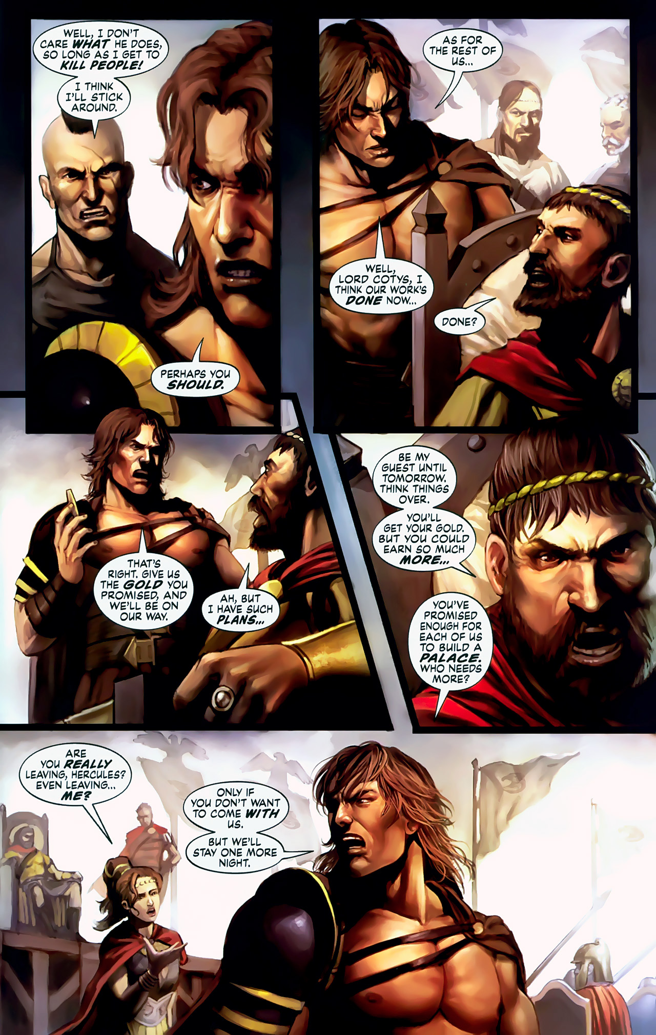 Read online Hercules (2008) comic -  Issue #3 - 24