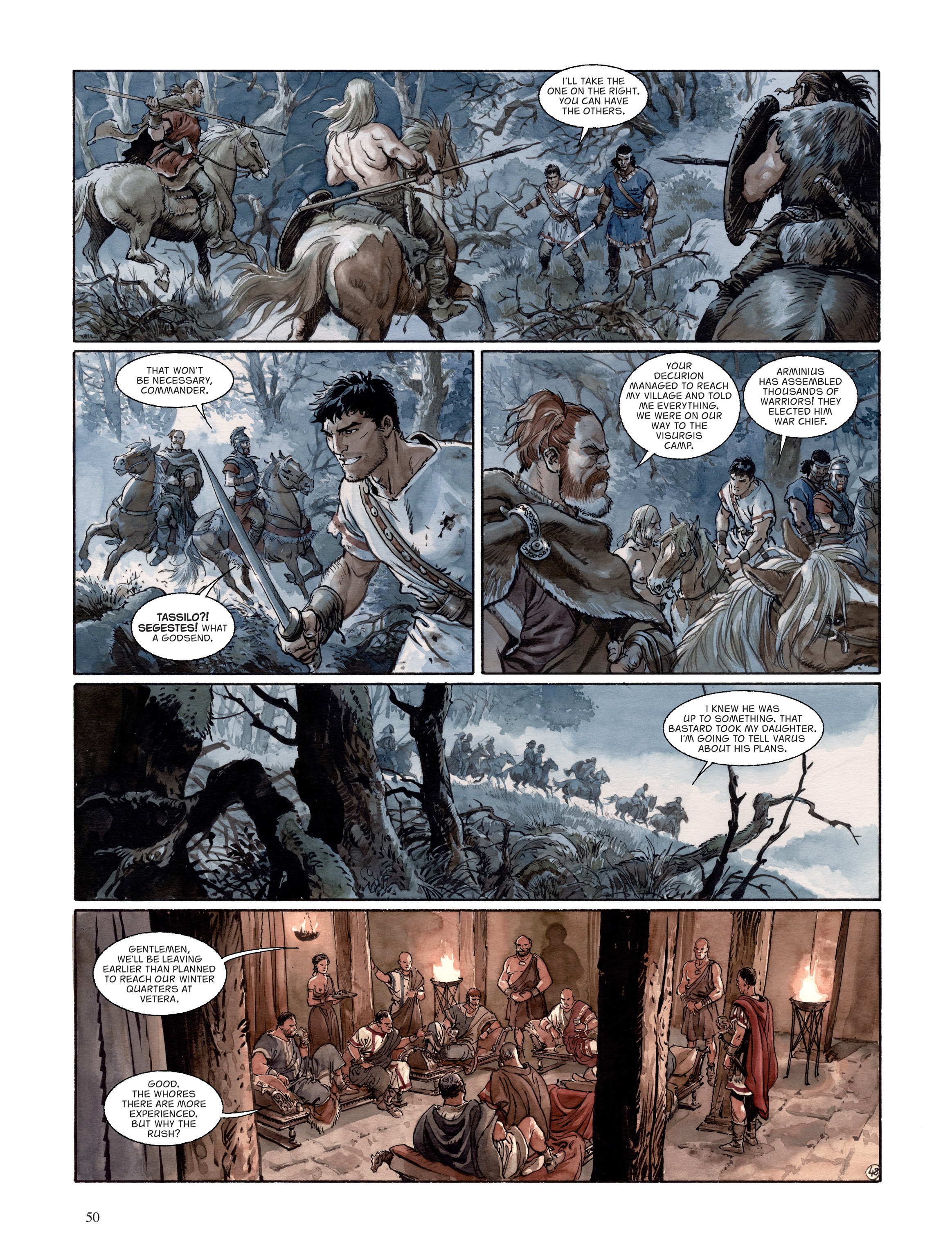 Read online The Eagles of Rome comic -  Issue # TPB 4 - 51
