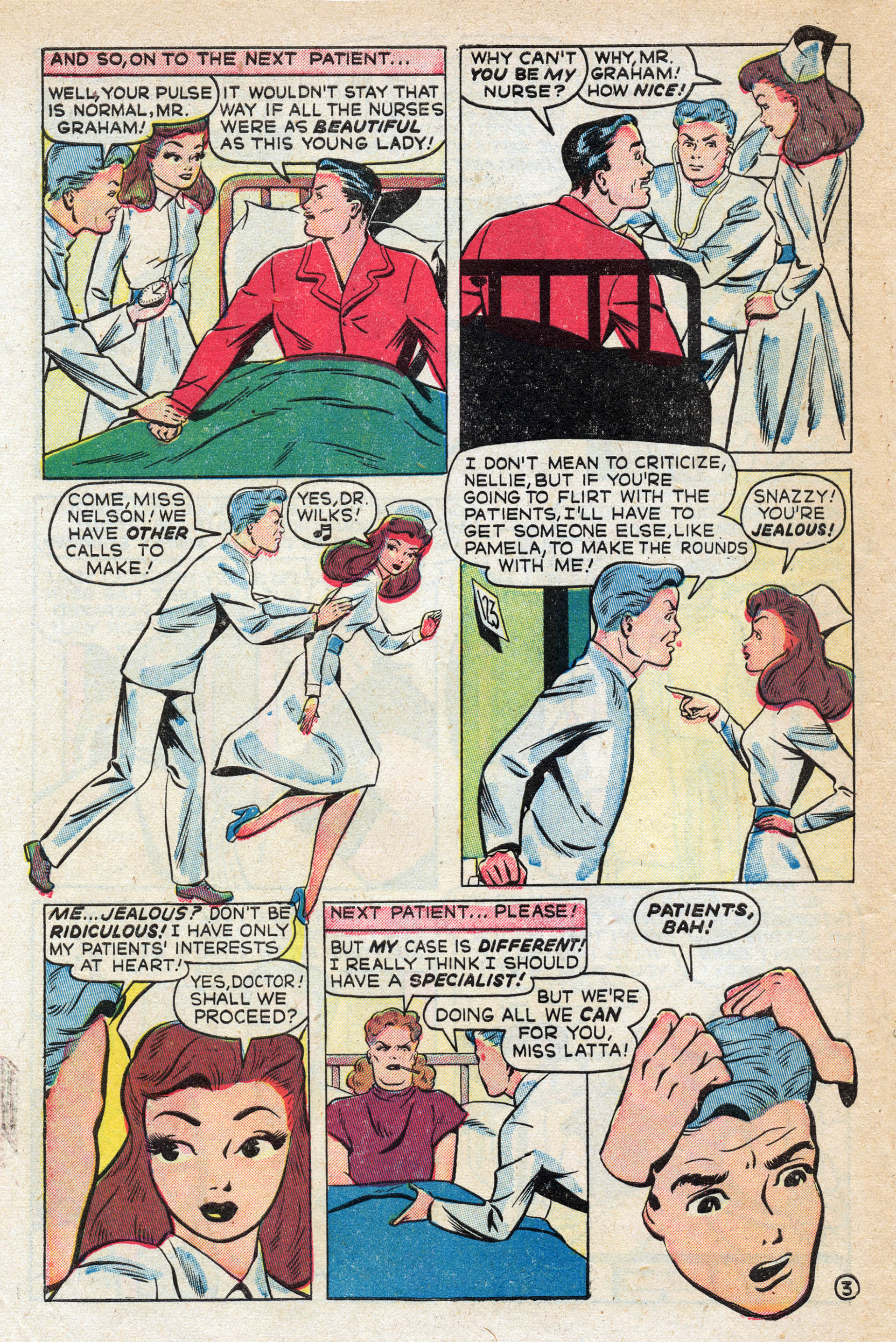 Read online Nellie The Nurse (1945) comic -  Issue #17 - 46