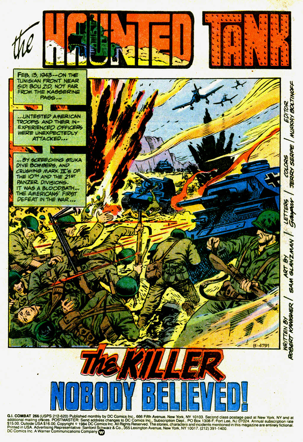 Read online G.I. Combat (1952) comic -  Issue #266 - 3